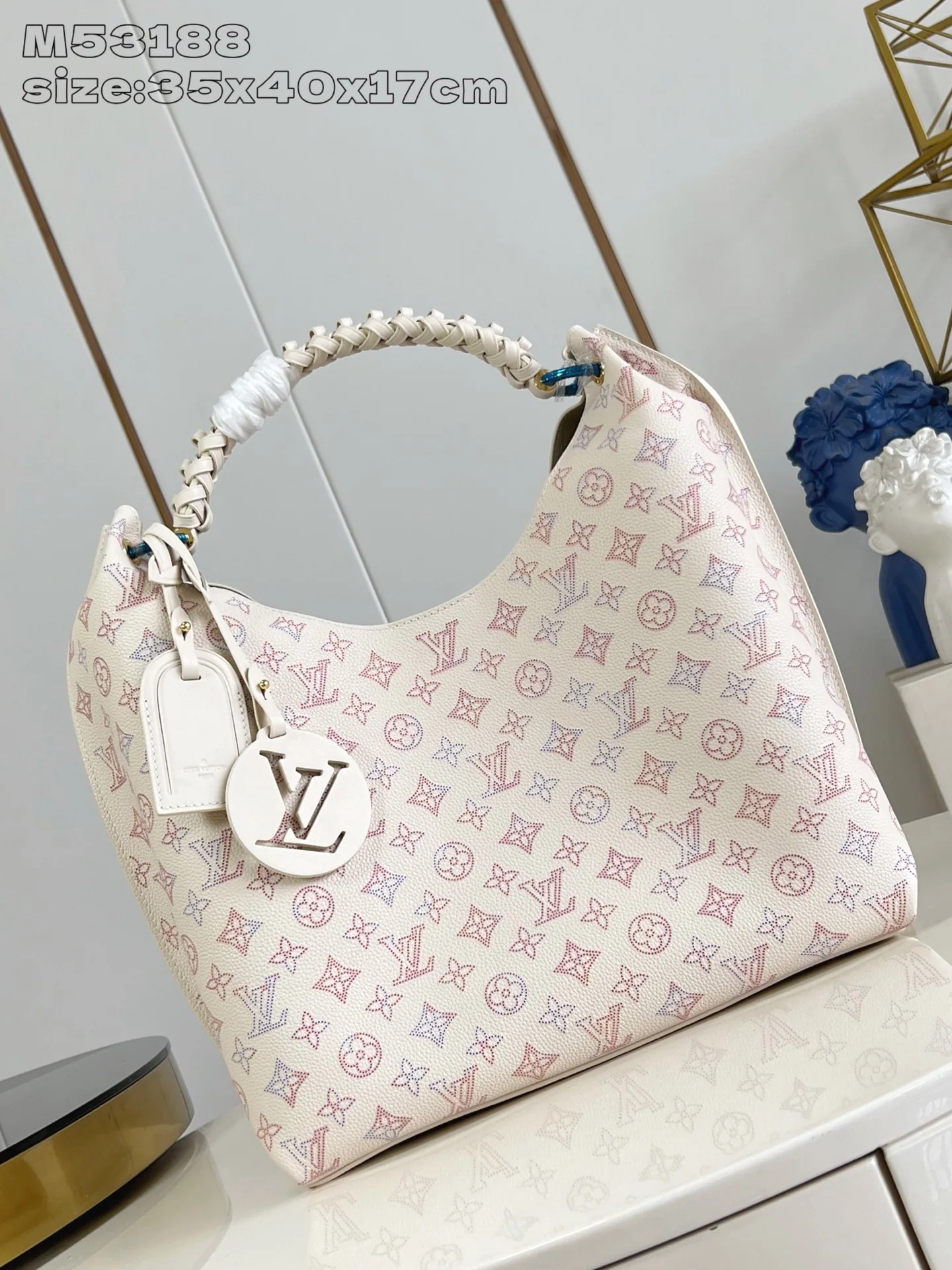 루이비통 M53188 딸기 화이트 실크스크린 프린트 M25894 이 카멜 상세 이미지 1