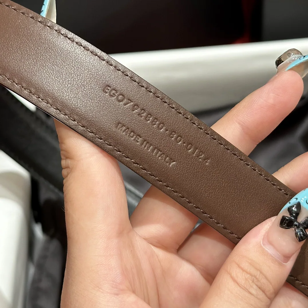 생로랑 양면 카프스킨 YSL 버클 벨트 상세 이미지 8