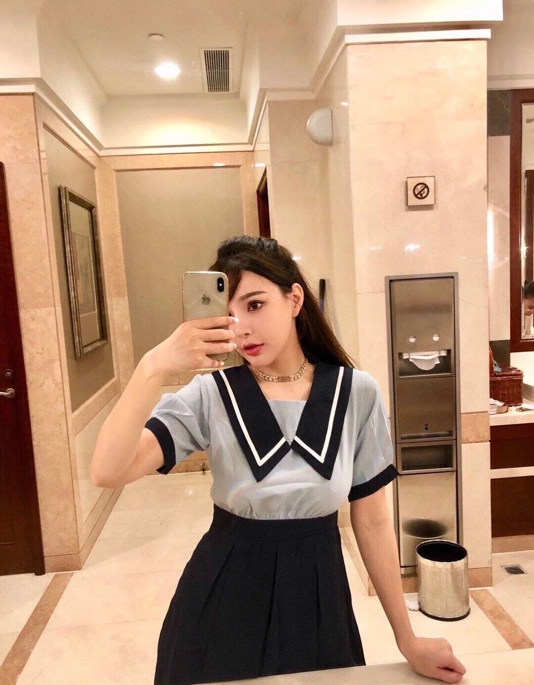 디올 보리 수수깃털 모티브 목걸이 상세 이미지 6