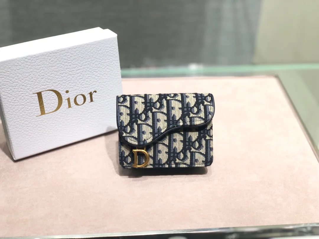 디올 오블리크 새들 카드 코인 지갑 상세 이미지 1