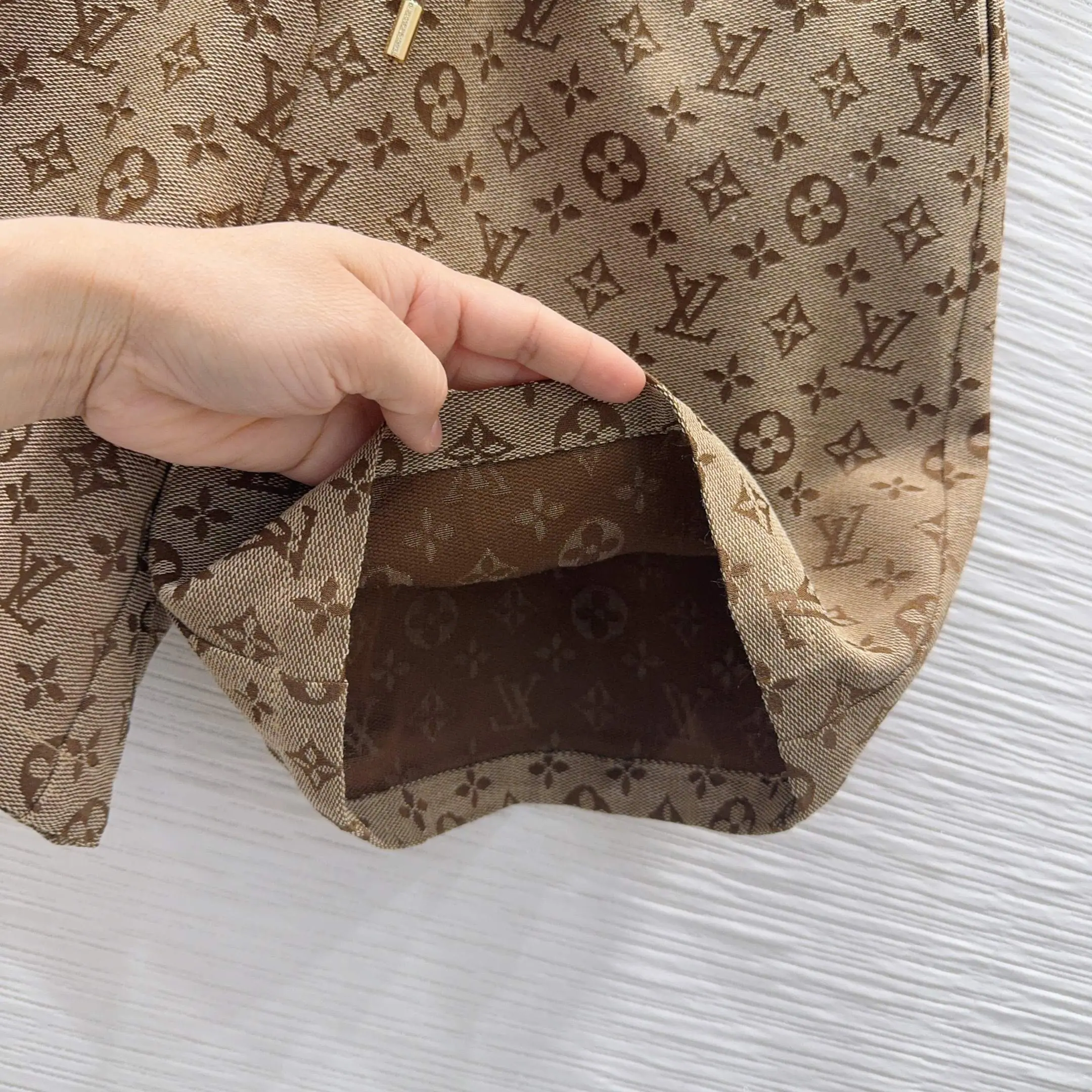 루이비통 LV 자수 반팔 티셔츠 세트 상세 이미지 7