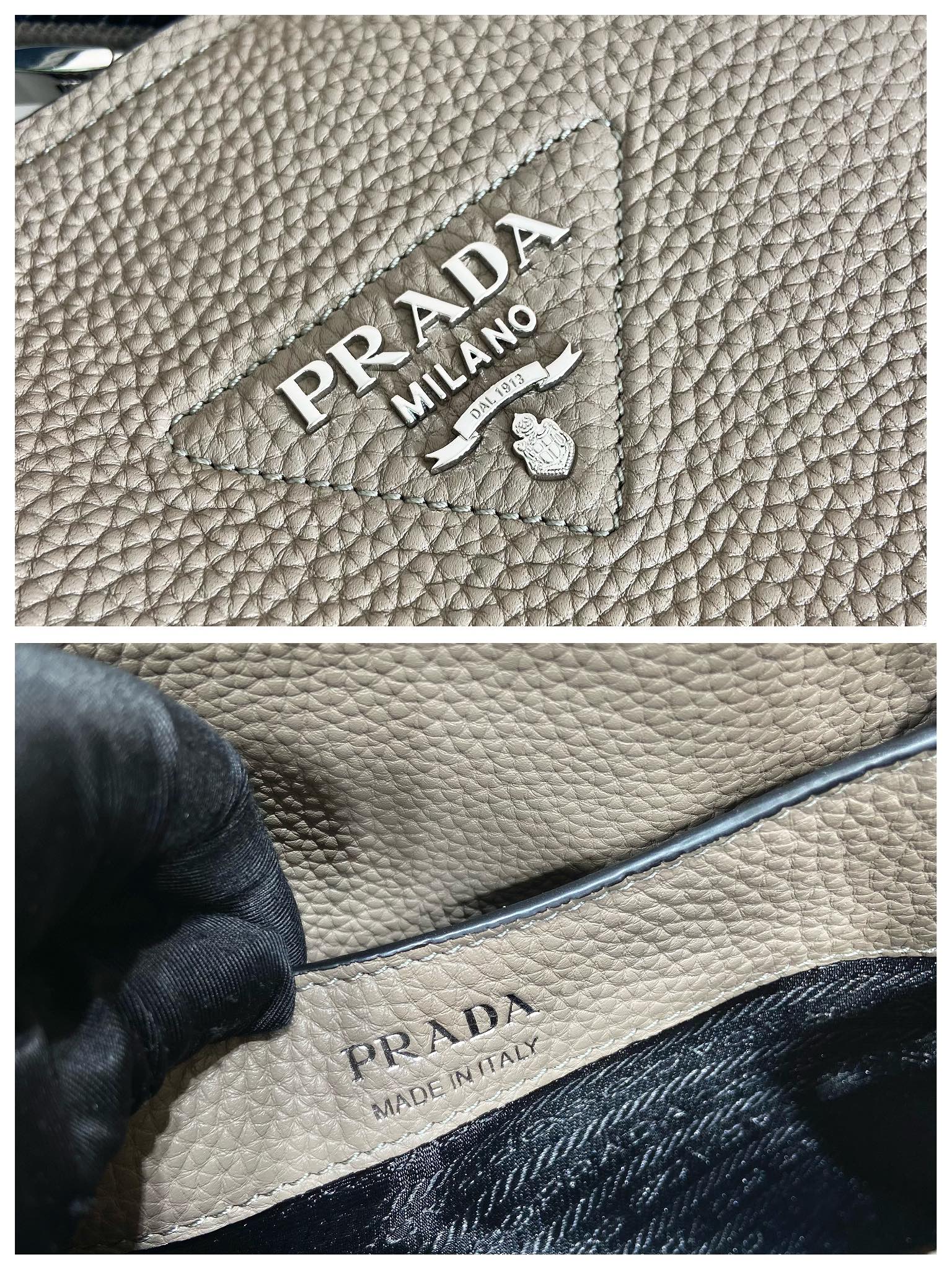 프라다 스웨이드 스트랩 백팩 1BC145 상세 이미지 9