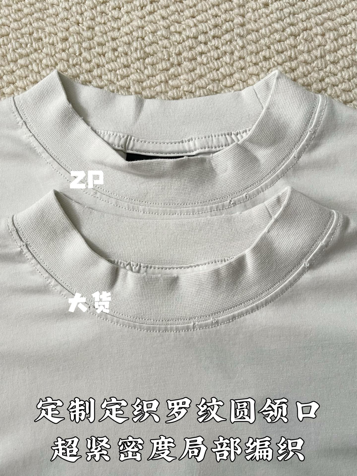 발렌시아가 여성 CD-054 프린트 코튼 반팔 티셔츠 레플리카 상세 이미지 5