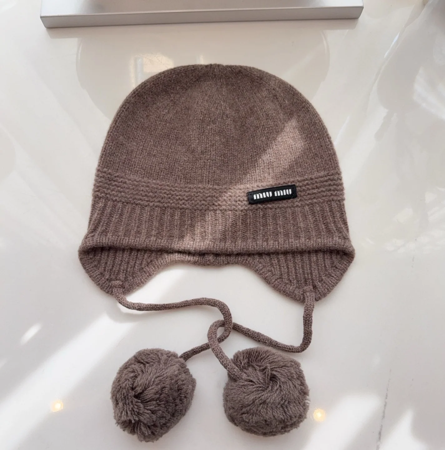 미우미우 모자 81393 Miu Miu Cap 상세 이미지 5