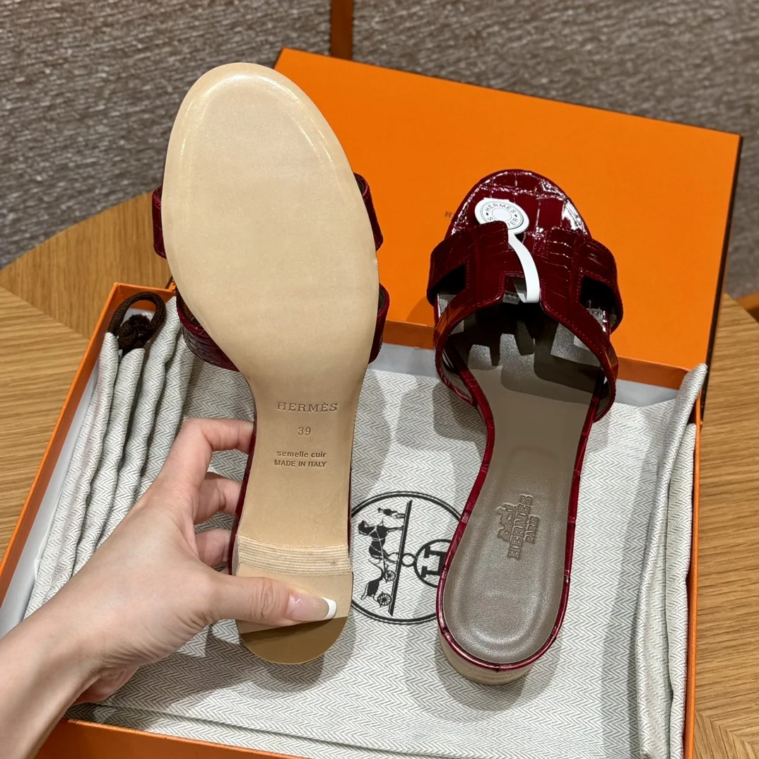 에르메스 오아시스 하이힐 샌들 8485 상세 이미지 9
