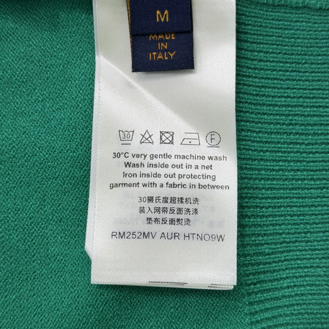 루이비통 스트라이프 브이넥 집업 가디건 상세 이미지 9