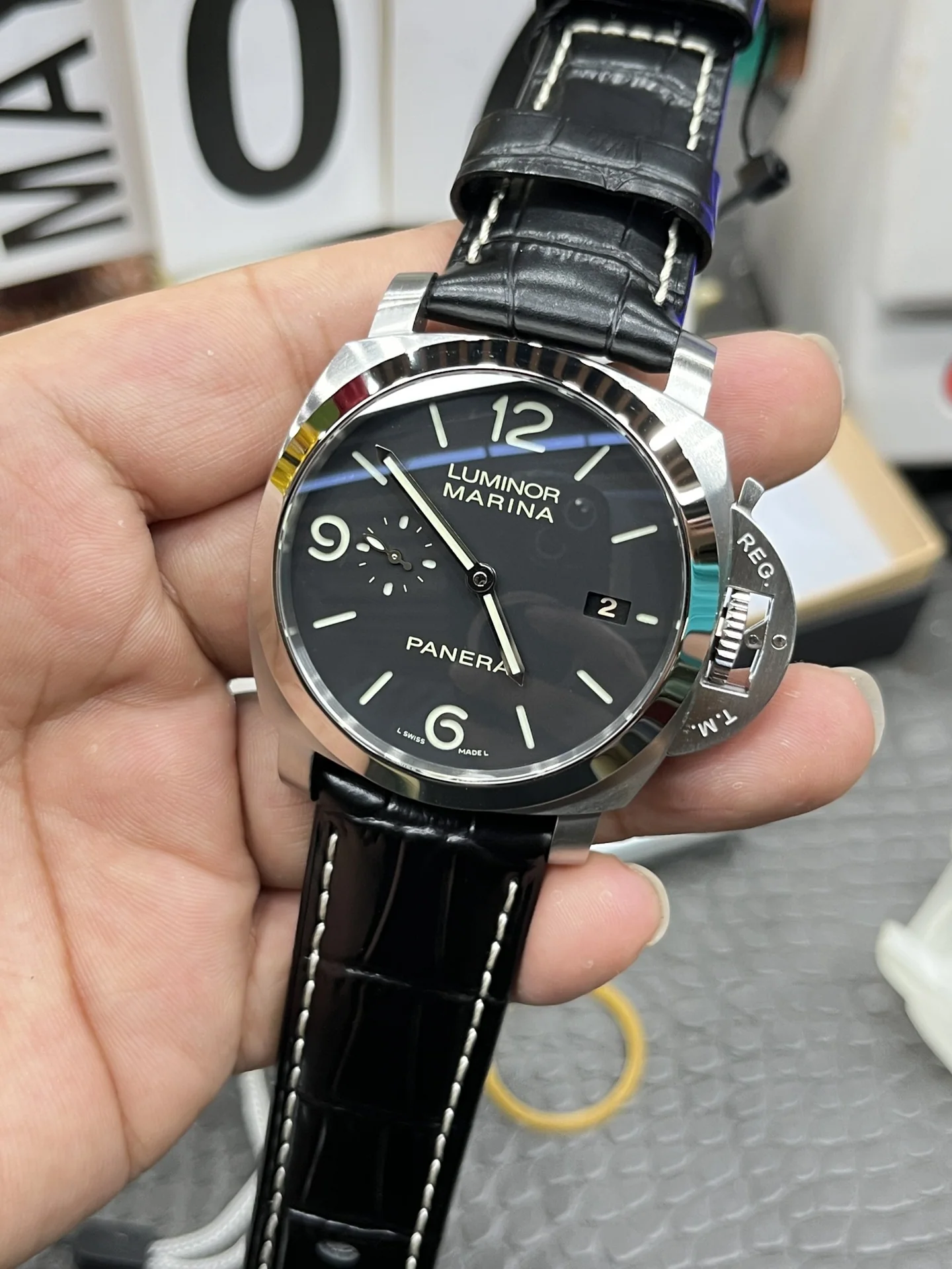 파네라이 PAM312 자동 기계식 시계 상세 이미지 2