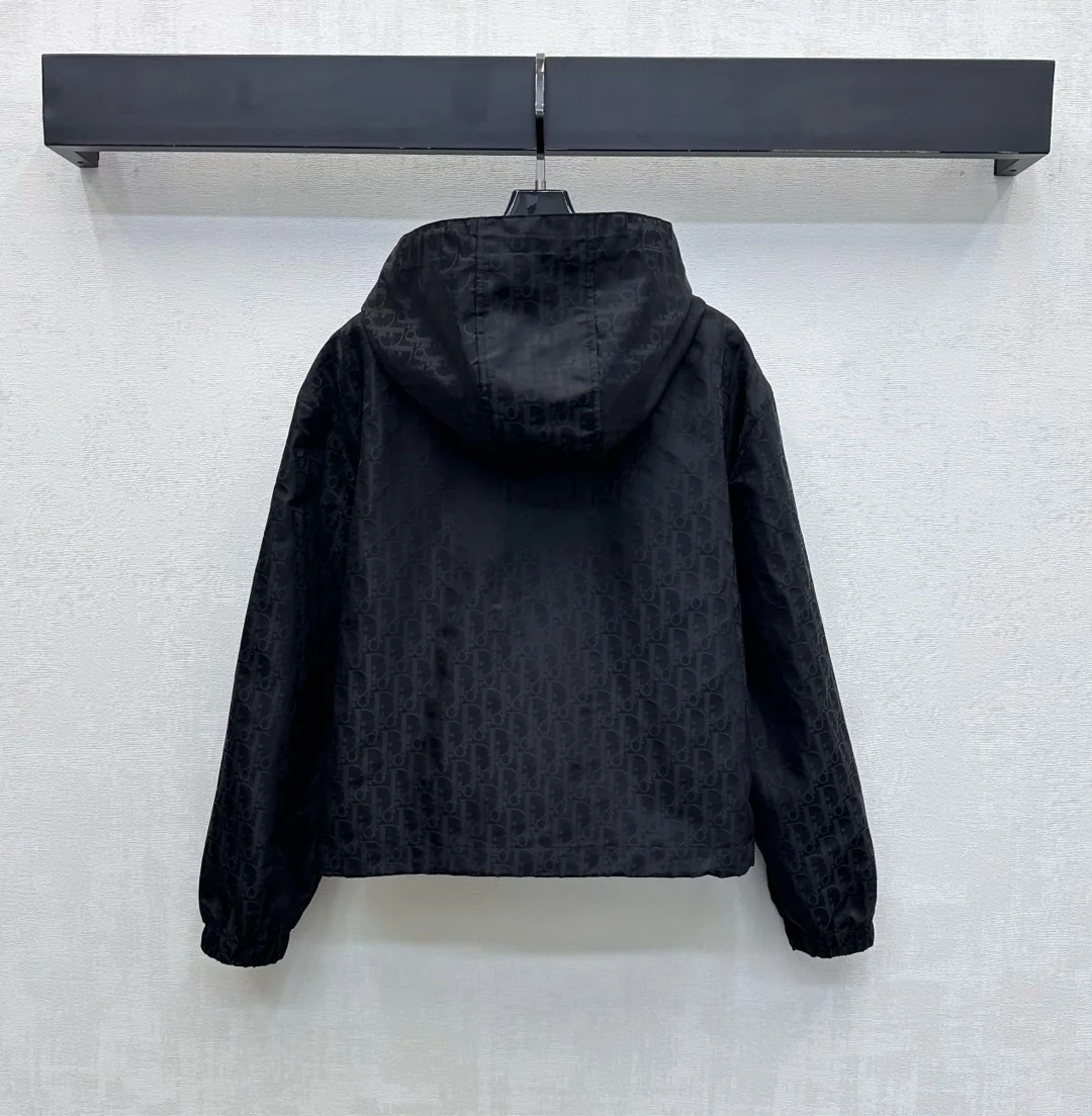 디올 자카드 후드 여성 자켓 상세 이미지 7