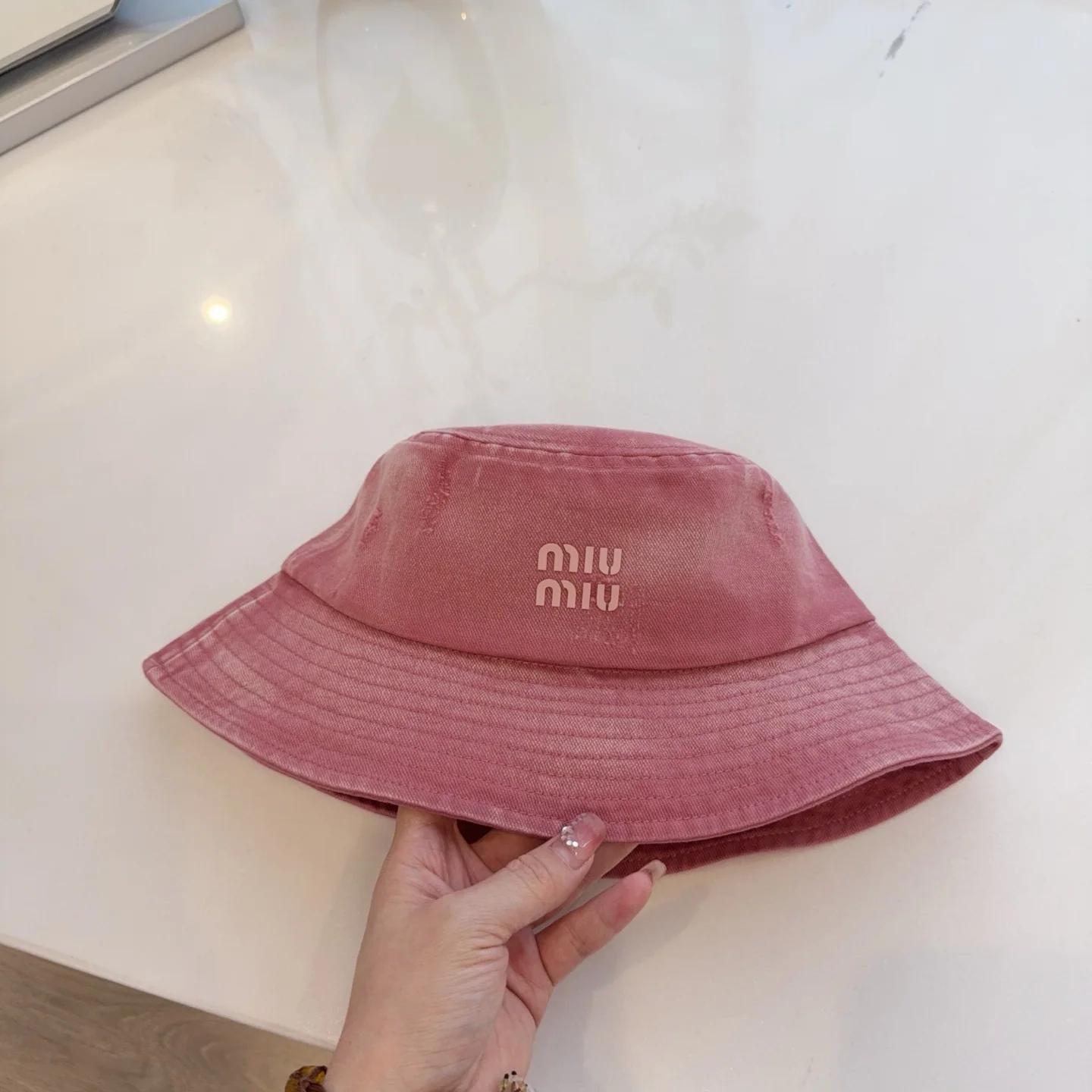 미우미우 모자 80897 Miu Miu Cap 상세 이미지 9