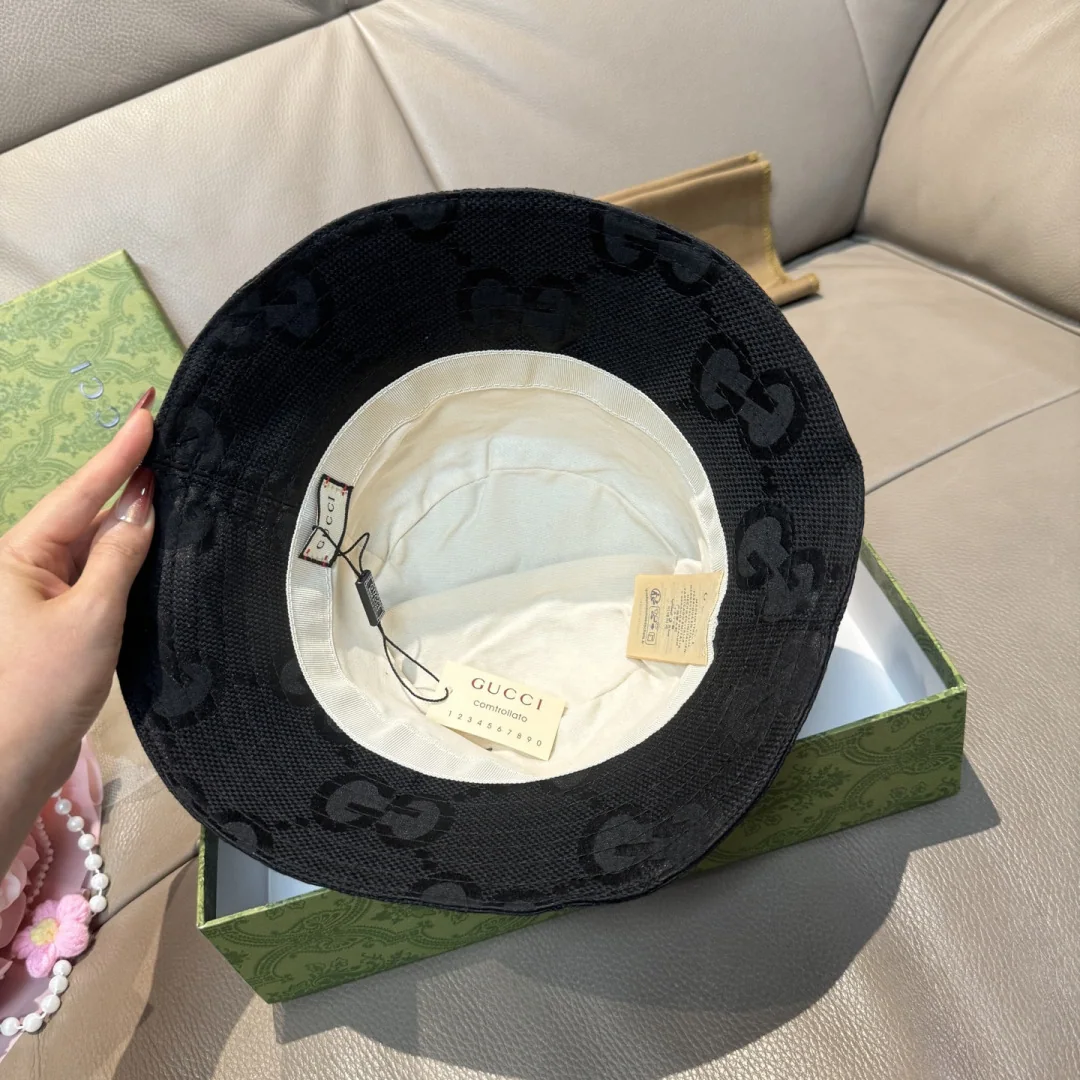 구찌 더블 G 로고 버켓 햇 상세 이미지 7