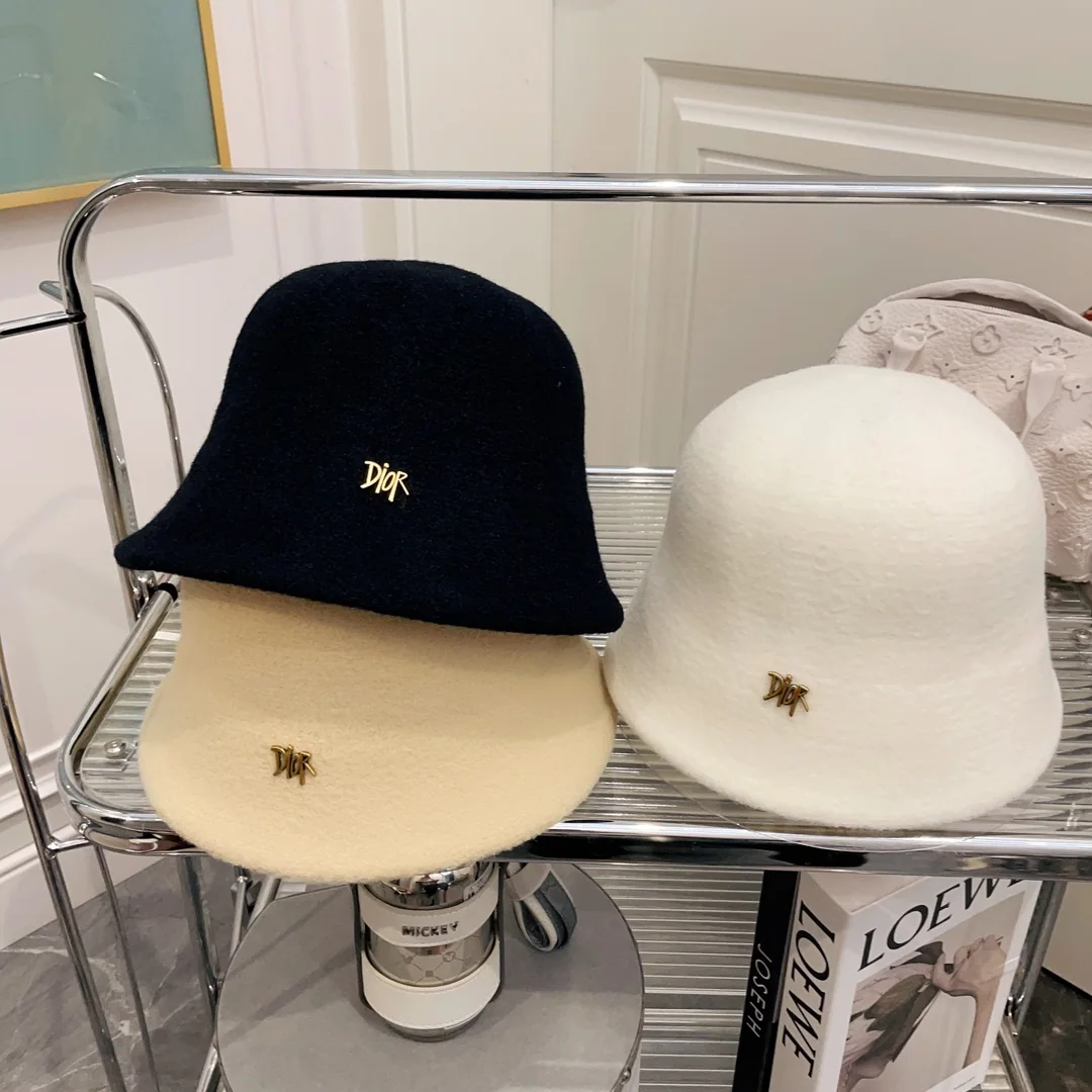 디올 알파카 울 버킷햇 상세 이미지 9