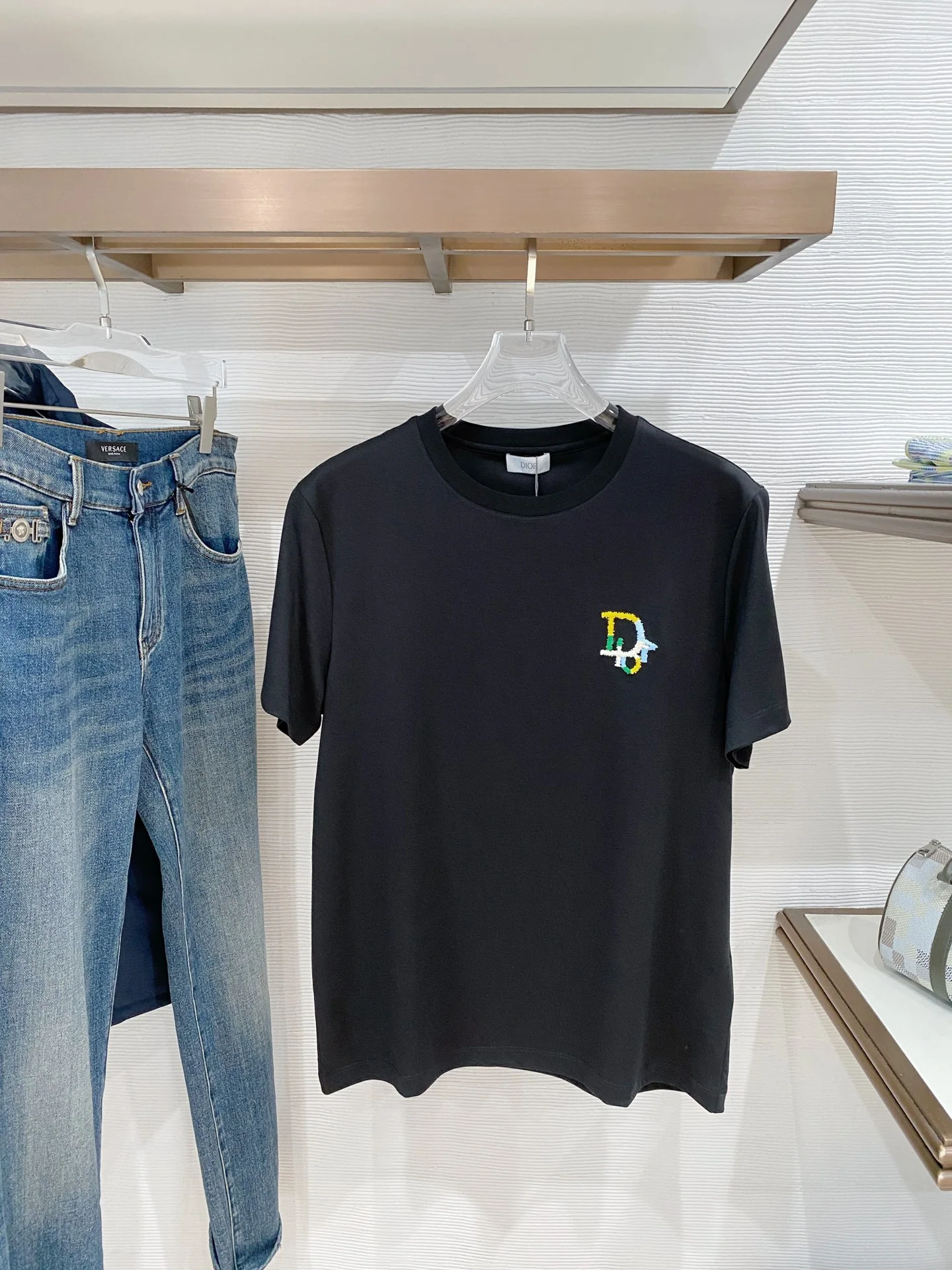 디올 크루넥 반팔 티셔츠 상세 이미지 1
