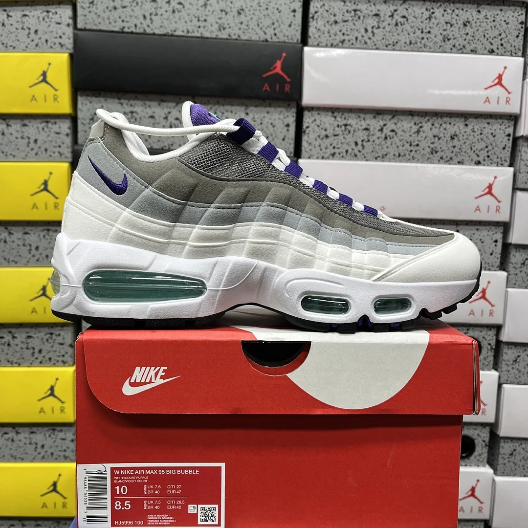 나이키 [KZ2.0] 에어 맥스 95 OG HJ5996-100 201679 Nike Air Max 95 OG Big Bubble Grape