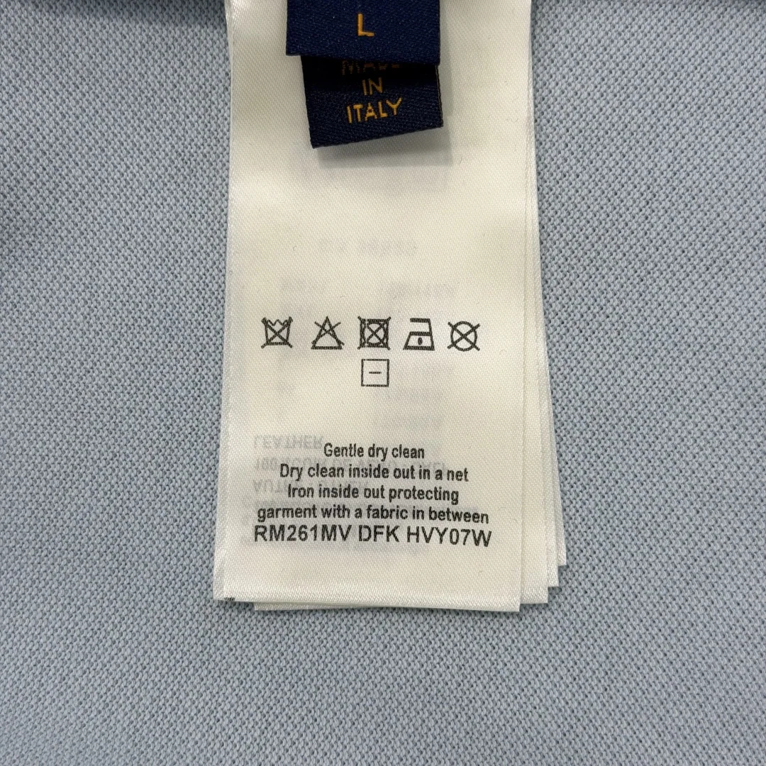 루이비통 LV 로고 스트라이프 반팔 폴로셔츠 상세 이미지 9
