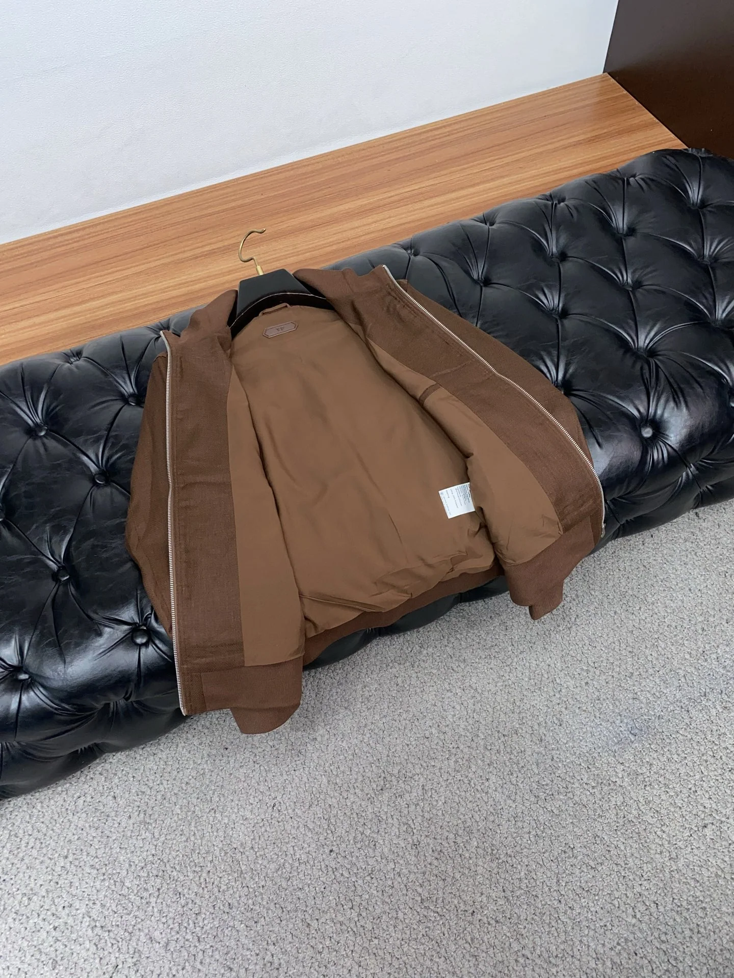 톰포드 남성 린넨 코튼 맞춤 캐주얼 자켓 상세 이미지 7
