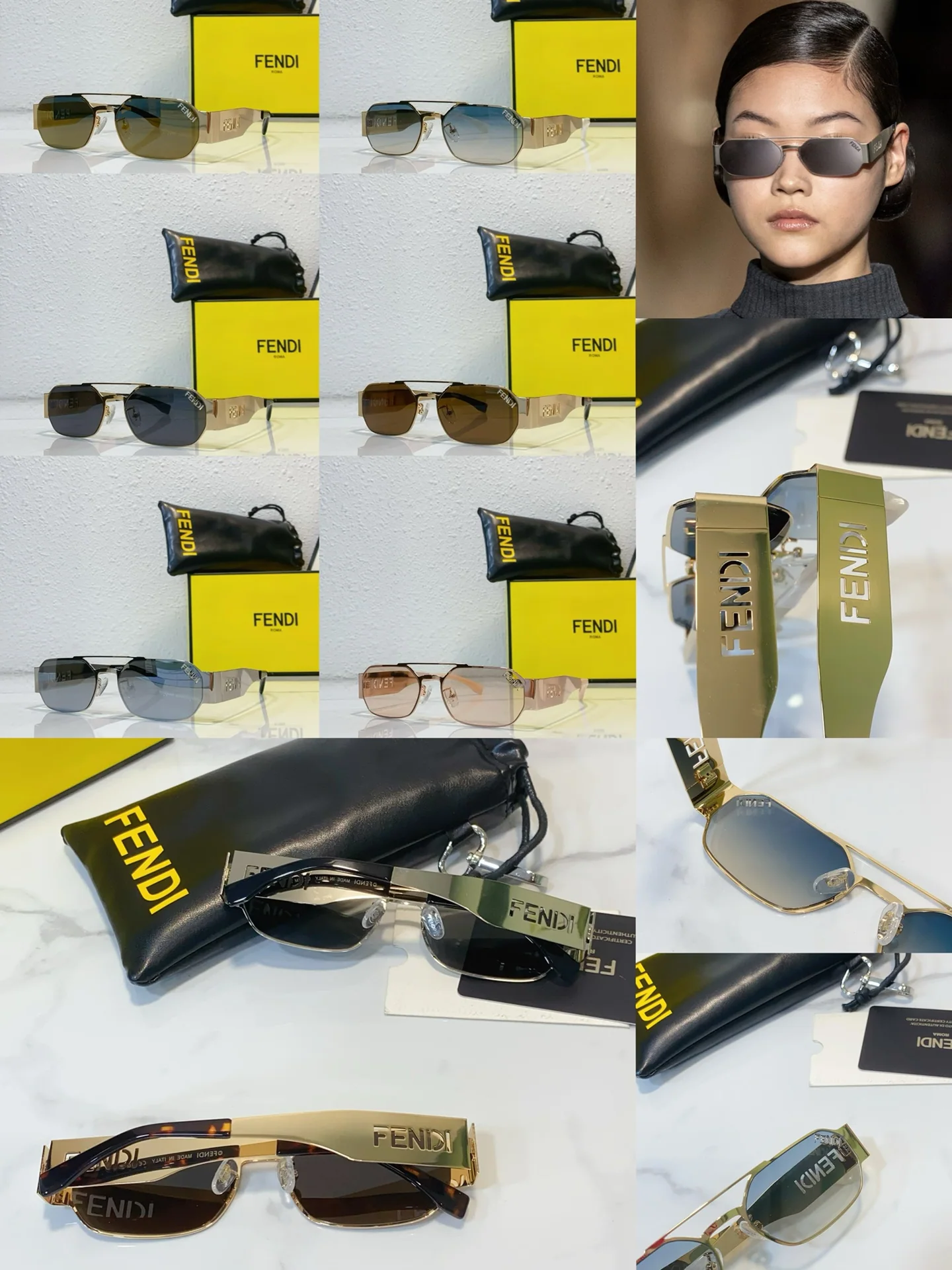 펜디 선글라스 74297 Fendi Sunglasses 상세 이미지 1