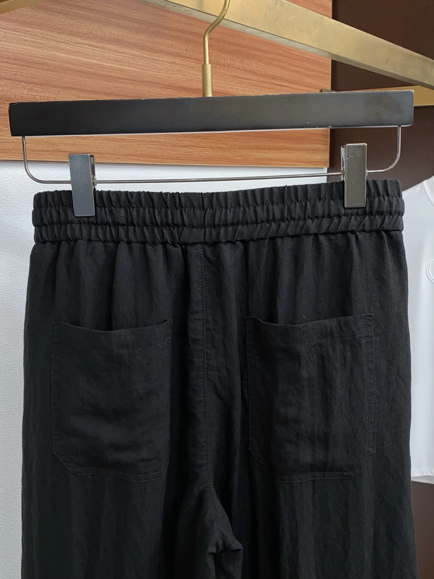 크롬하츠 린넨 와이드 레그 남성 바지 상세 이미지 9