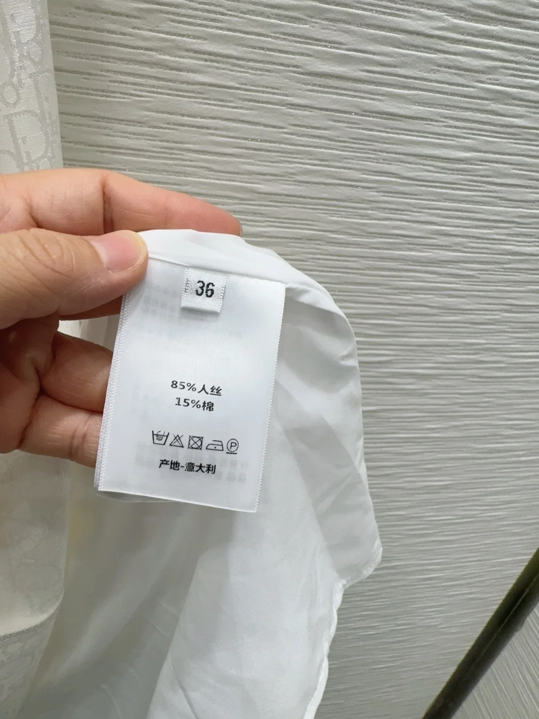 디올 로고 원피스 여성용 2026 SS 상세 이미지 9