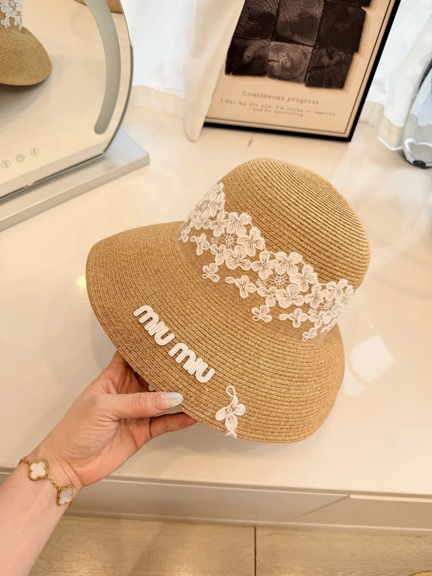 미우미우 모자 80810 Miu Miu Cap 상세 이미지 8