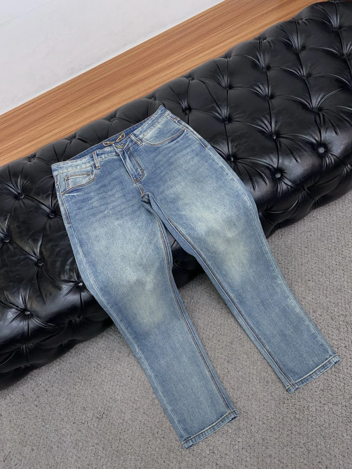 펜디 커스텀 데님 청바지 상세 이미지 6