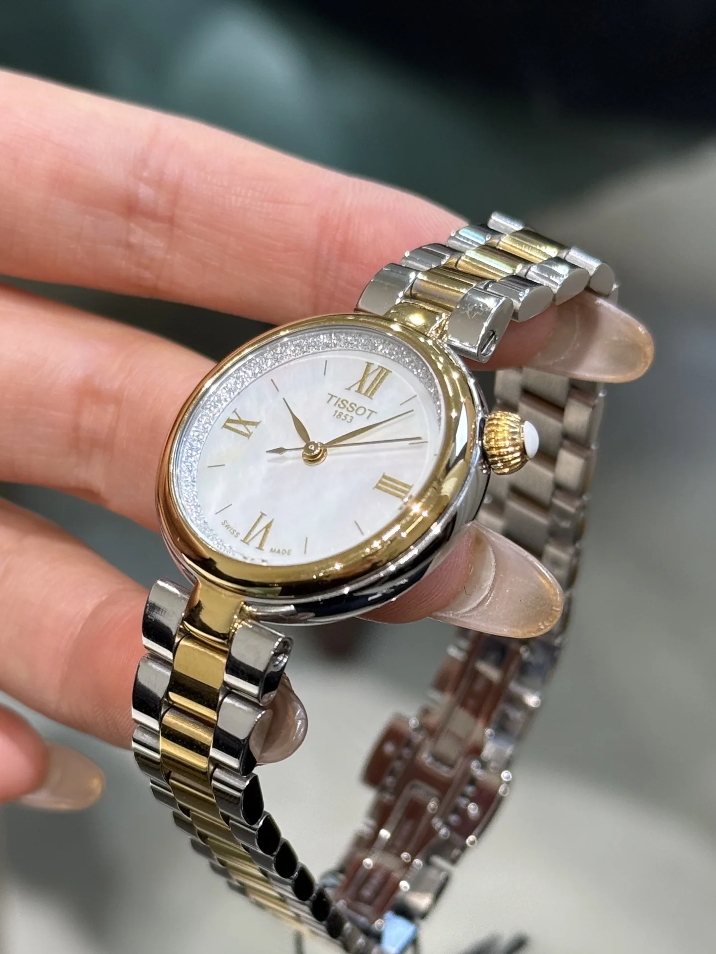 티쏘 T152 316 L 스틸 사파이어 쿼츠 여성 시계 레플리카 45552 Tissot 상세 이미지 5
