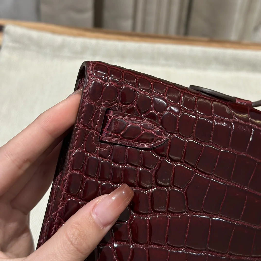 에르메스 켈리 보르도 이브닝 가방 상세 이미지 6
