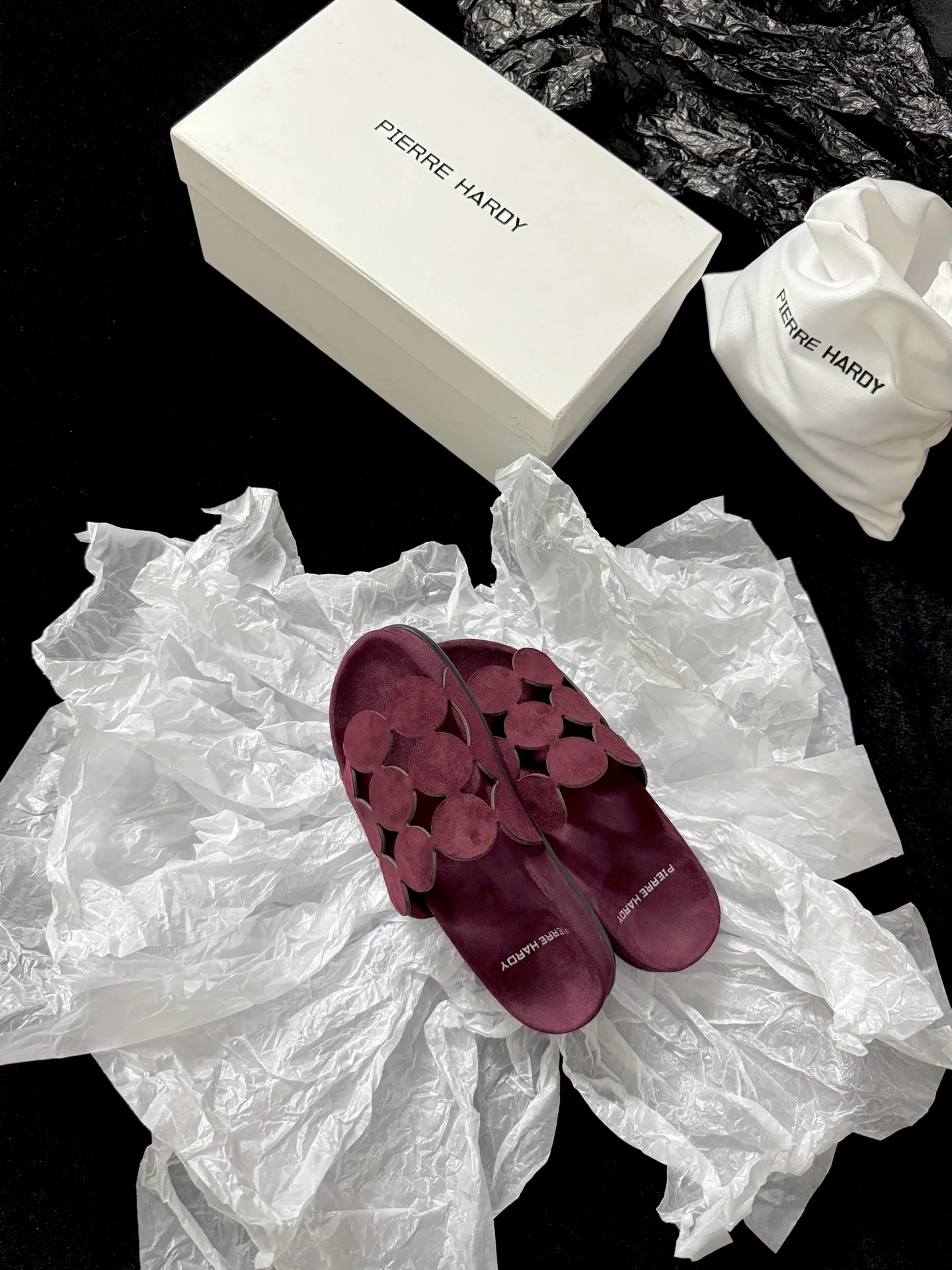 피에르하디 기하학 원형 스트랩 샌들 상세 이미지 4