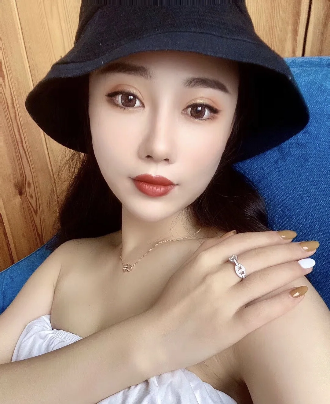 에르메스 돼지코 모티프 풀 다이아몬드 반지 상세 이미지 3