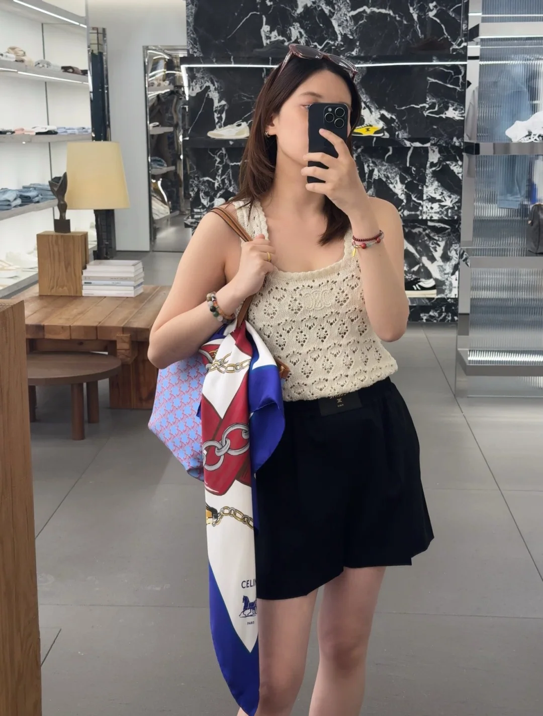 셀린느 여성 반팔 티셔츠 상세 이미지 6