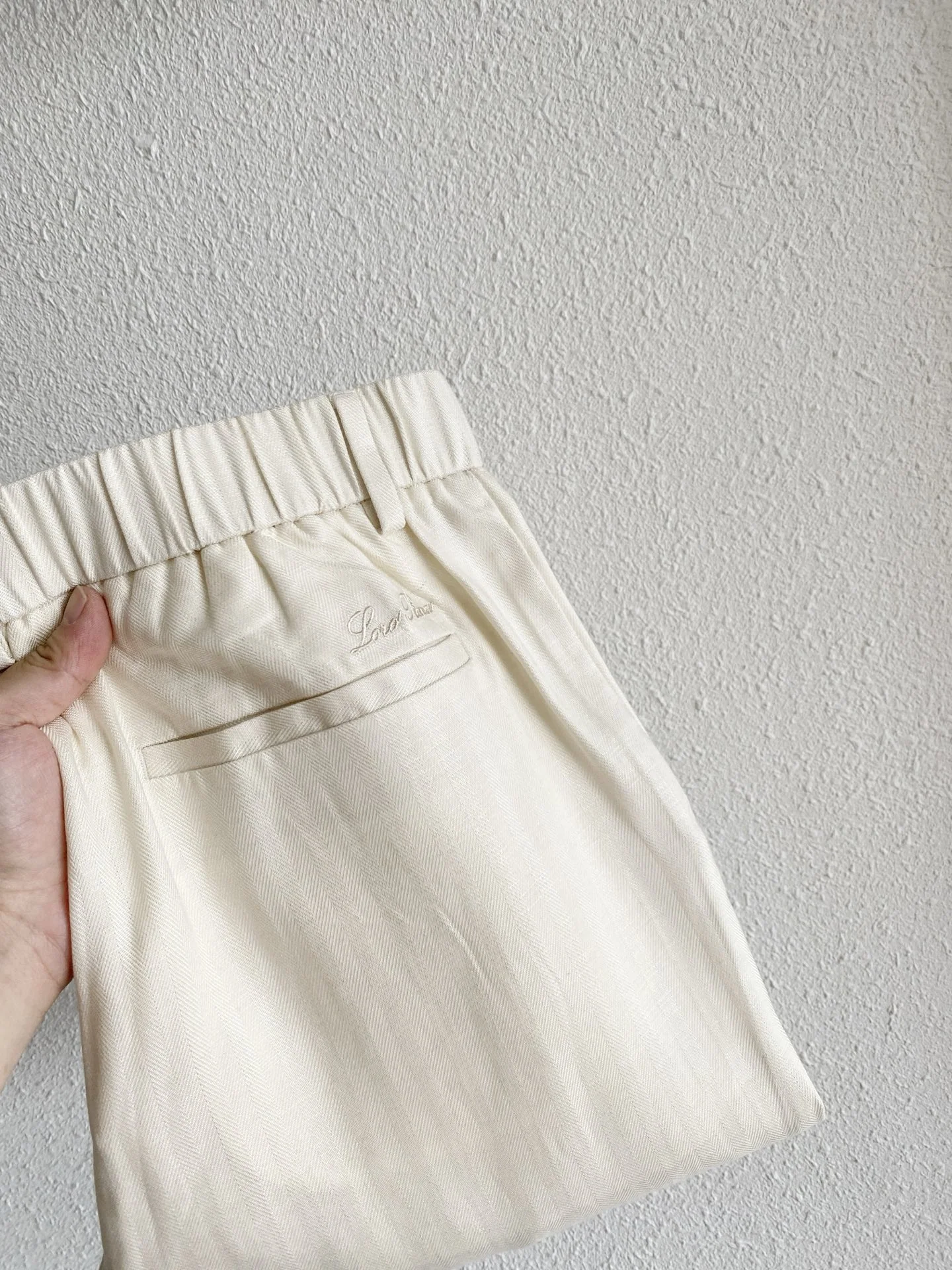 로로피아나 텐셀 린넨 남성 바지 상세 이미지 10