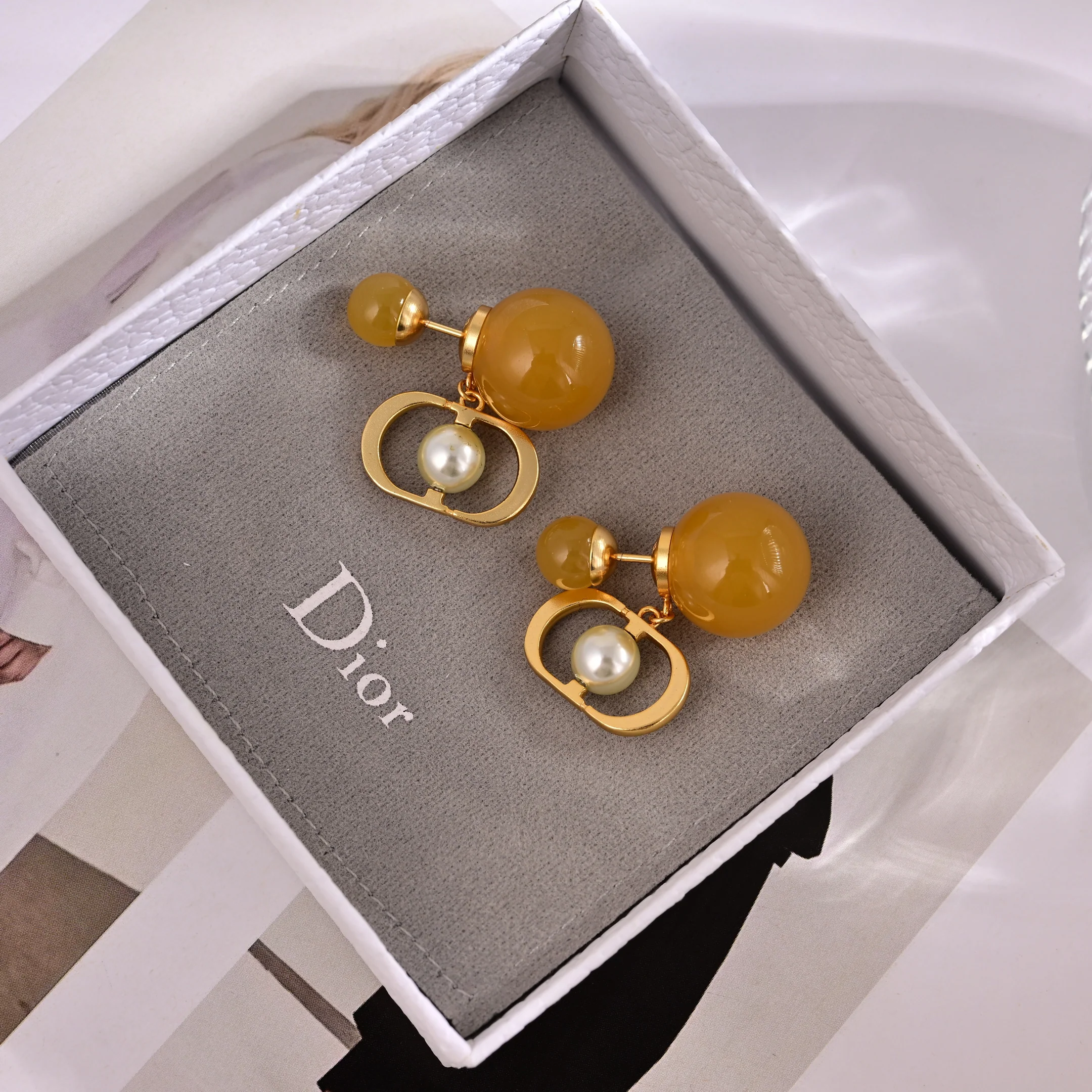 디올 귀걸이 60545 Dior Earrings 상세 이미지 8