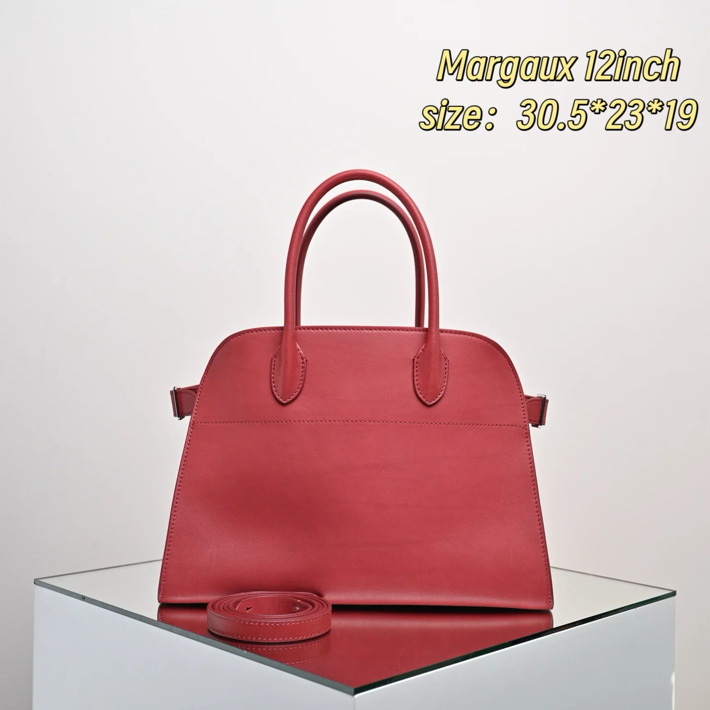더로우 마가옥스 12 플레인 루비 레드 가방 75902