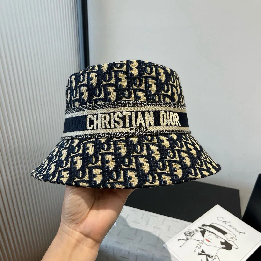디올 남녀공용 면 린넨 피셔맨 햇 상세 이미지 1