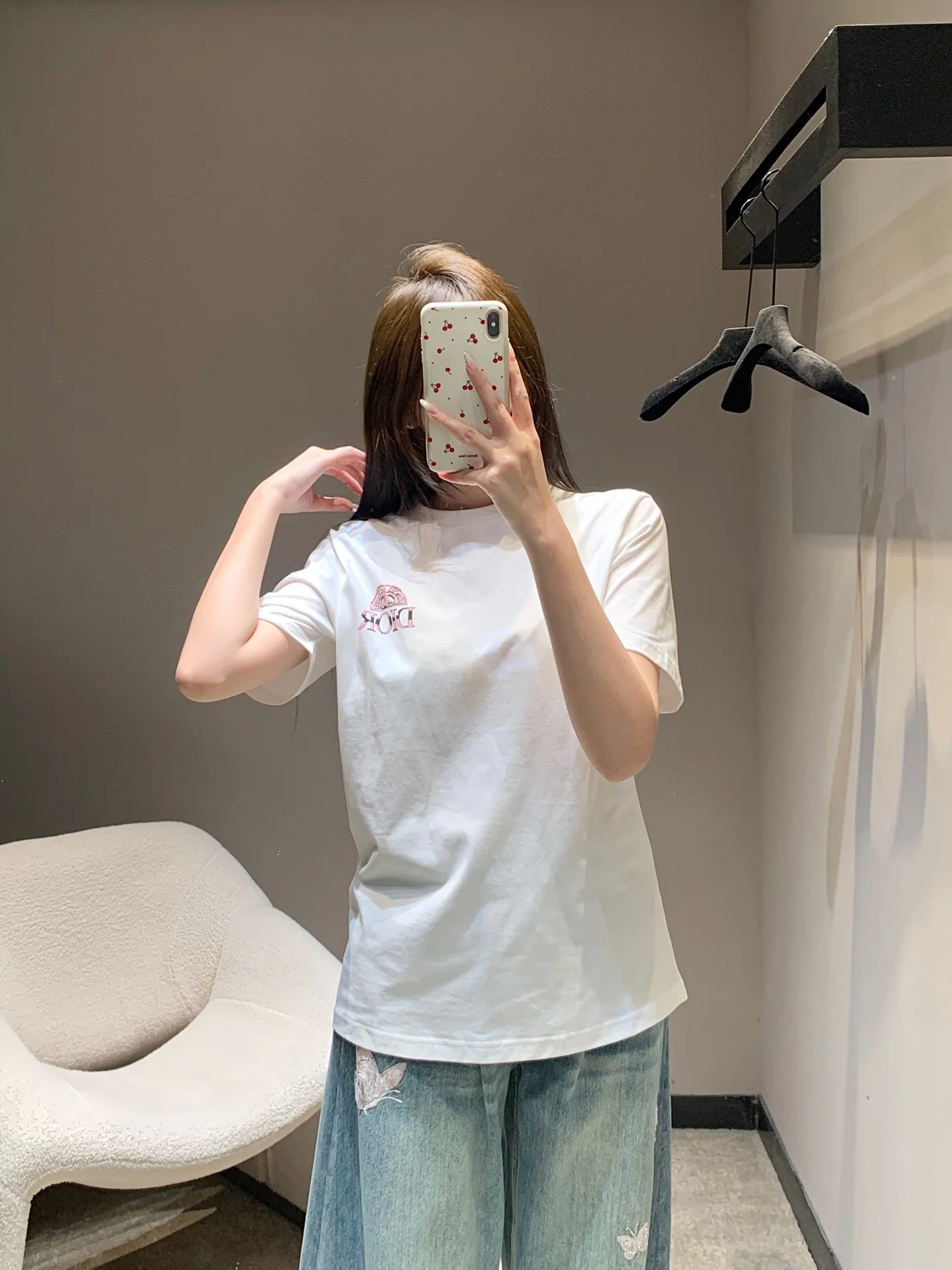 디올 레터 프린트 반팔 티셔츠 26 SS 상세 이미지 3