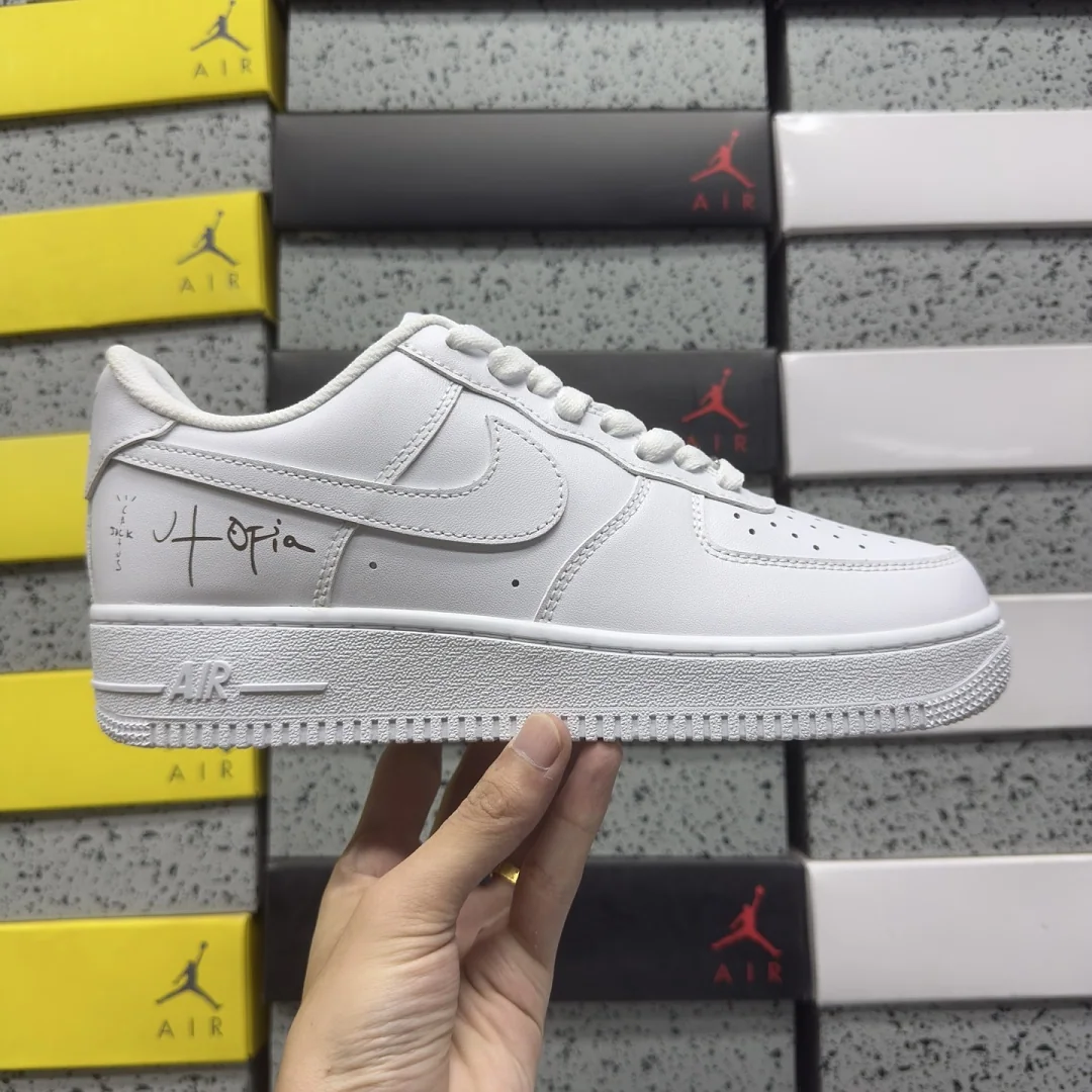 나이키 [XY/PB] 에어 포스 1 로우 DD8959-100 201823 Nike Air Force 1 Low '07 White Travis 상세 이미지 9