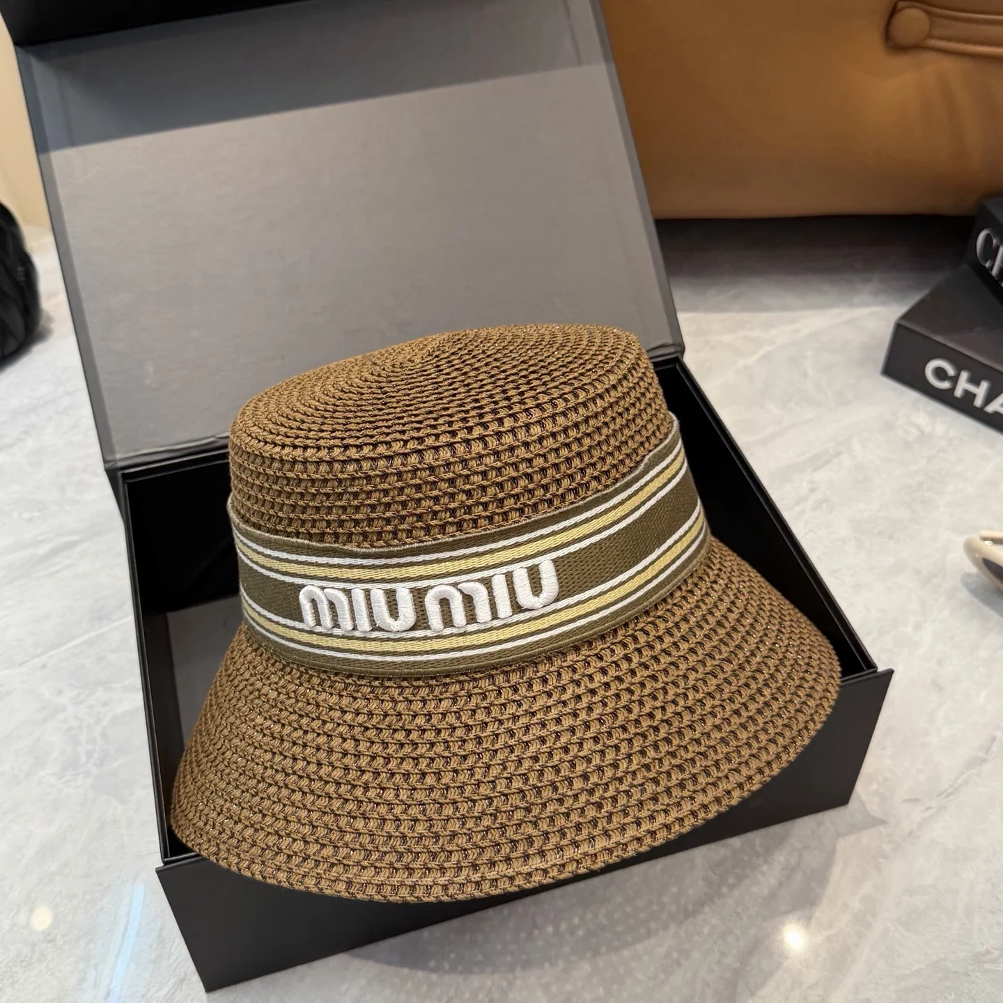 미우미우 모자 80736 Miu Miu Cap 상세 이미지 5
