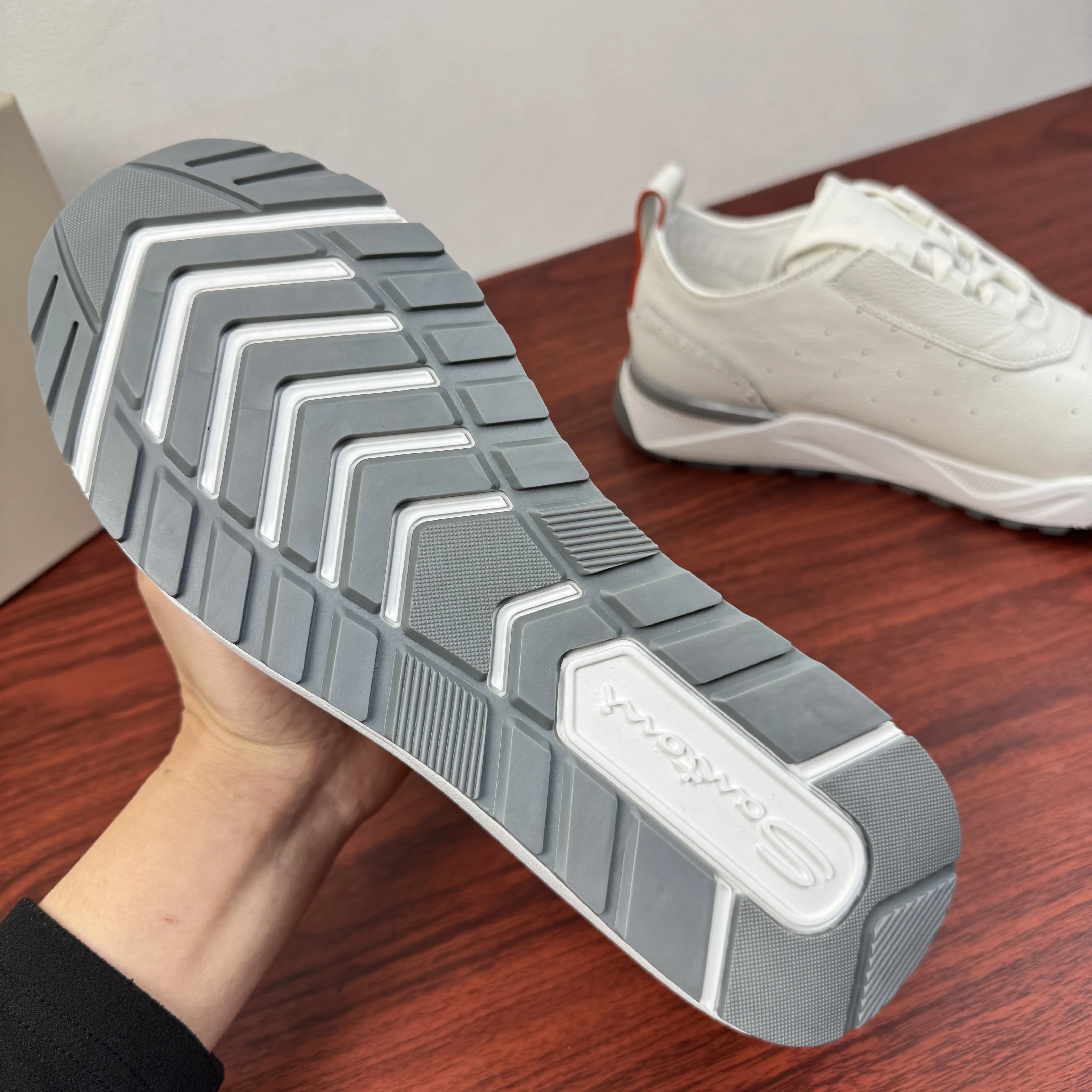 산토니 경량 소프트 카프스킨 남성 스포츠 슈즈 상세 이미지 18