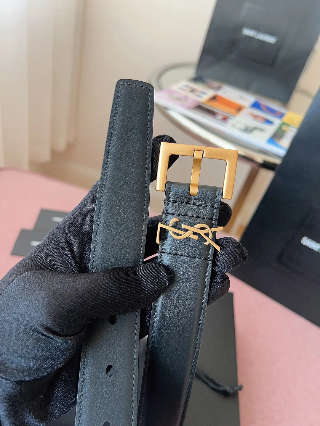 생로랑 벨트 58430 Saint Laurent Belt 상세 이미지 6