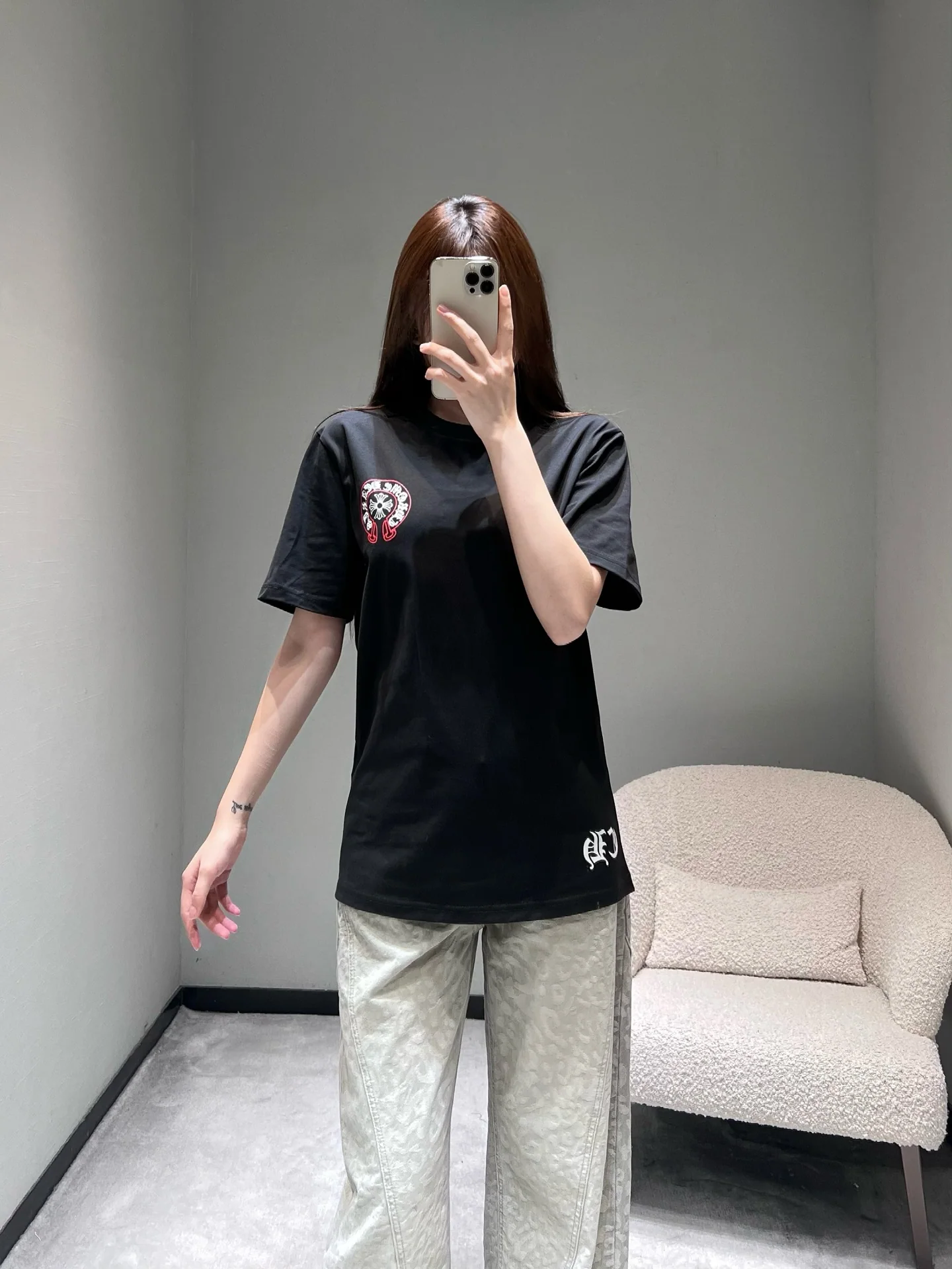 크롬하츠 여성 반팔 상세 이미지 1