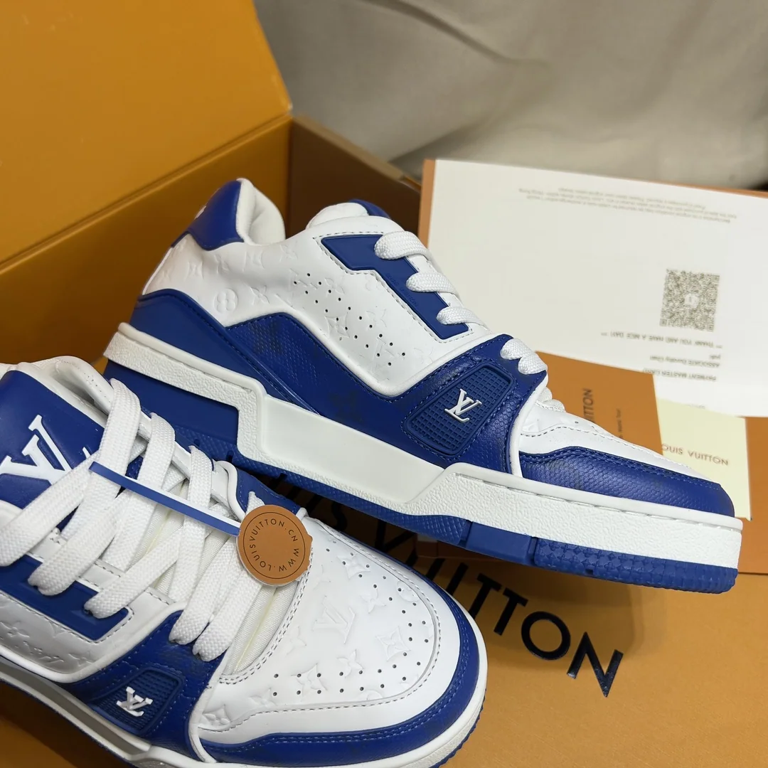 루이비통 판다 패턴 트레이너 스니커즈 상세 이미지 4
