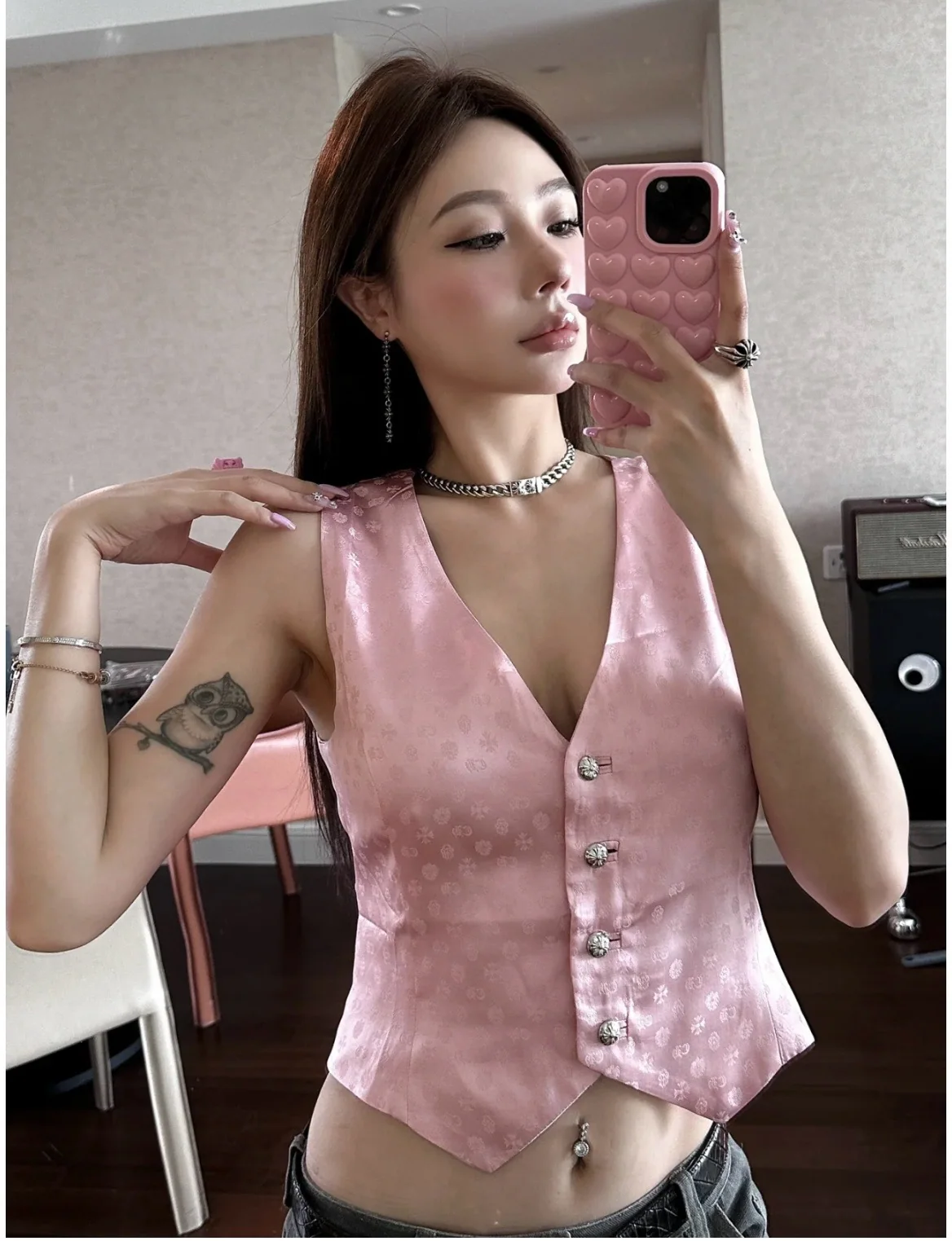 크롬하츠 크로스 귀걸이 상세 이미지 6