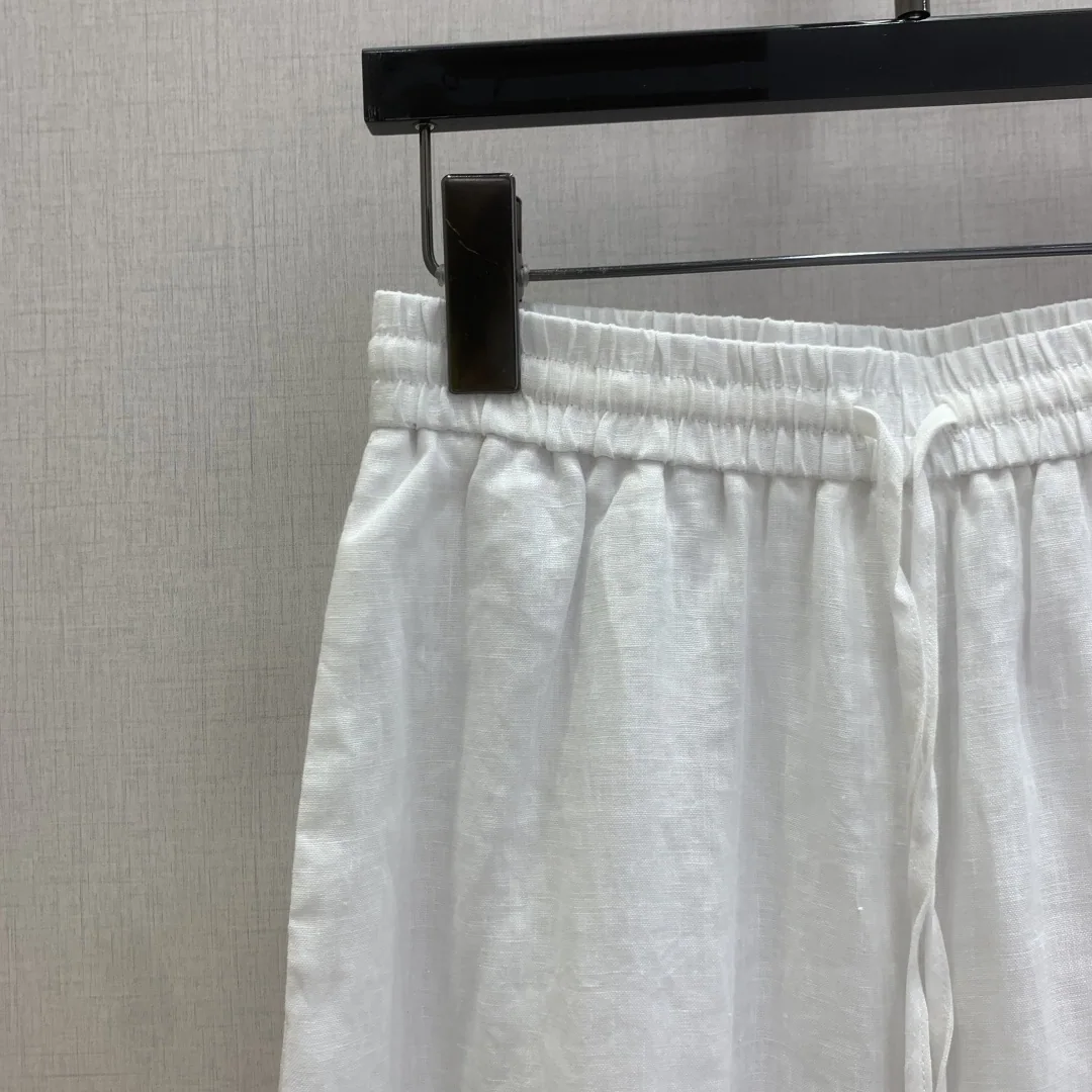 폴로 린넨 통기성 여성 바지 상세 이미지 2