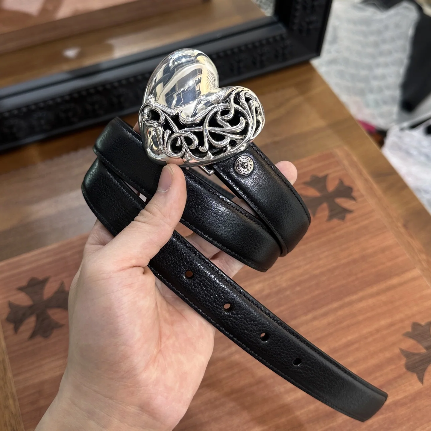 크롬하츠 벨트 164039 Chrome Hearts Belt 상세 이미지 2