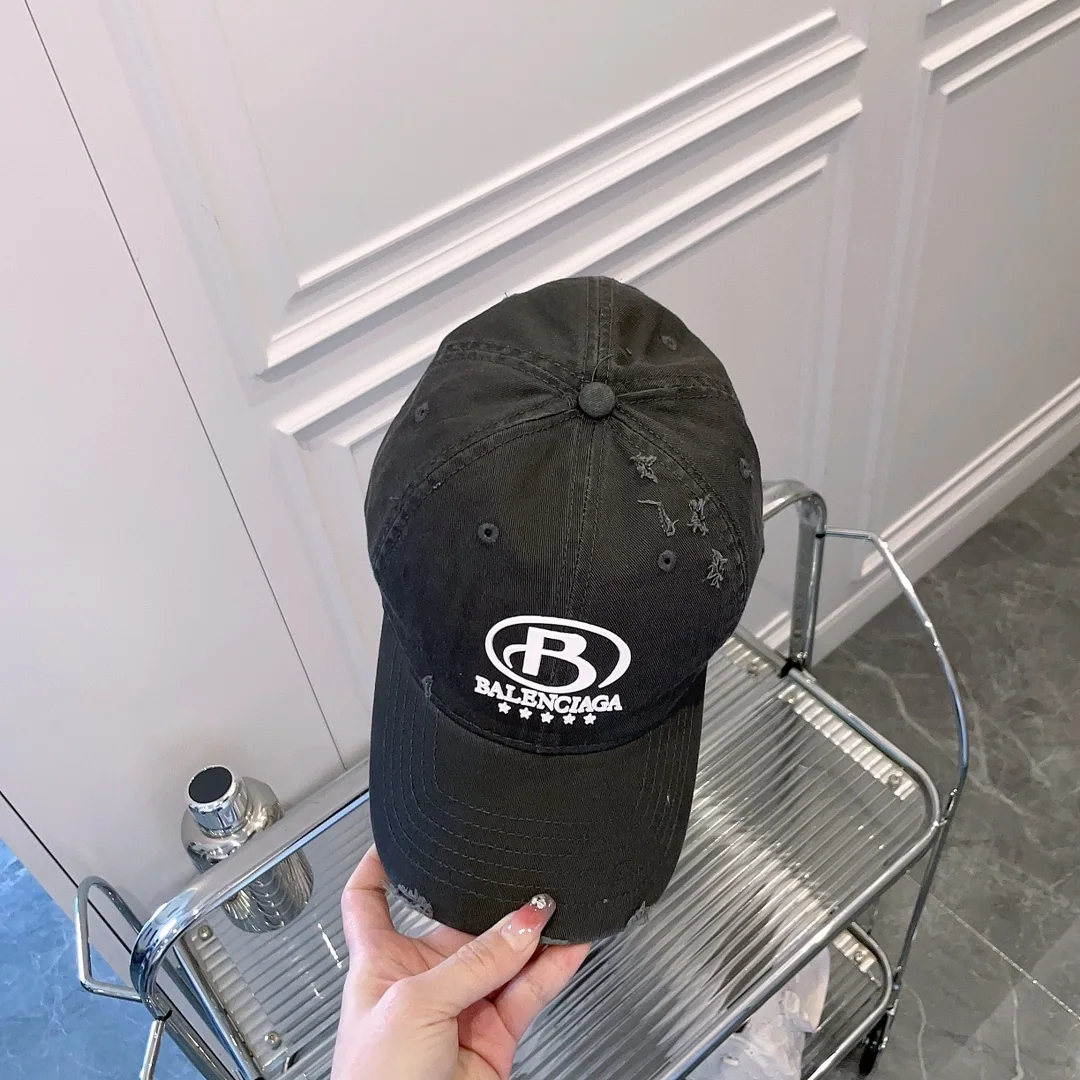 발렌시아가 더블 B 버클 코튼 베이스볼 캡 상세 이미지 2