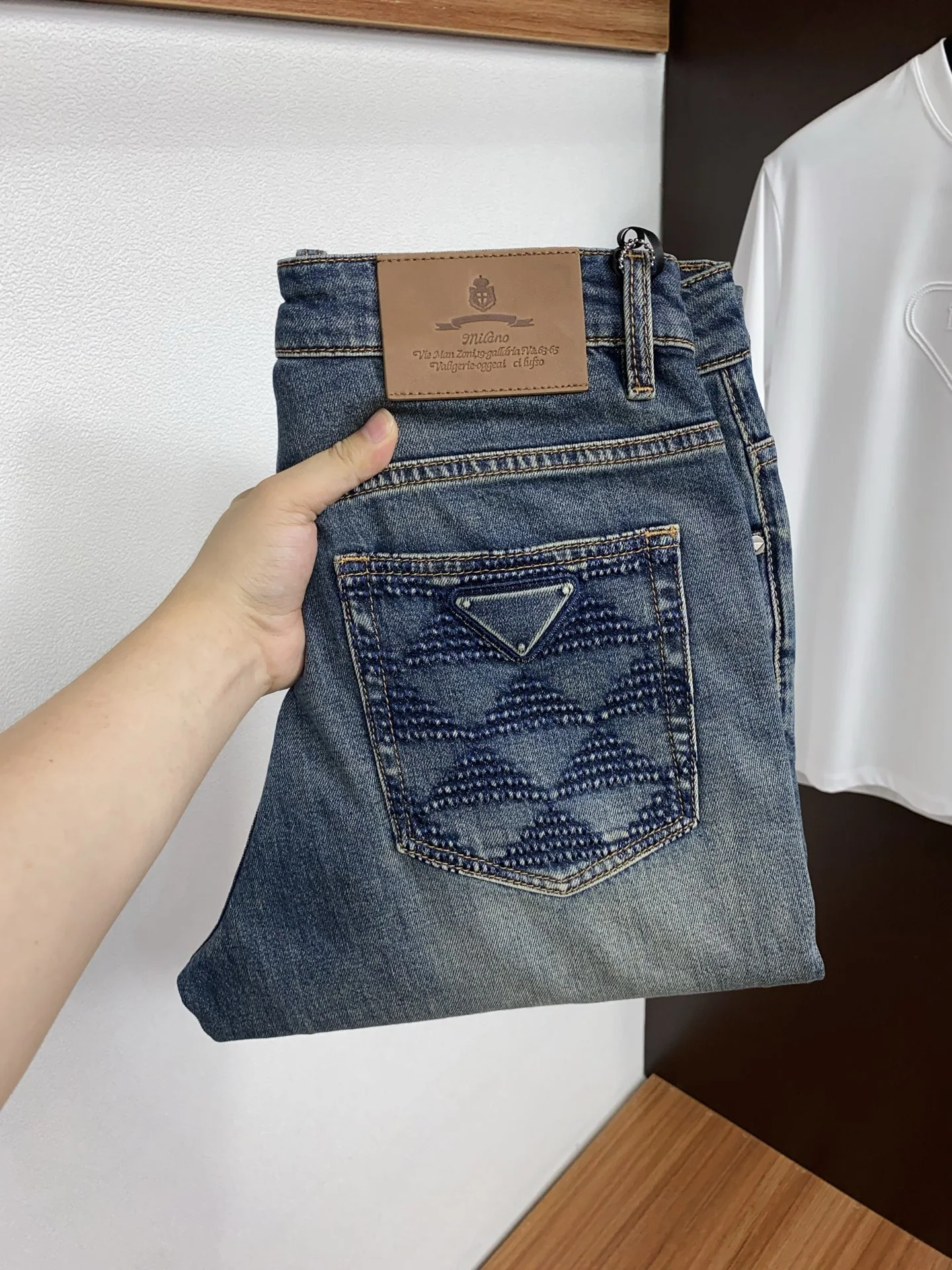 프라다 남성 데님 바지 148731