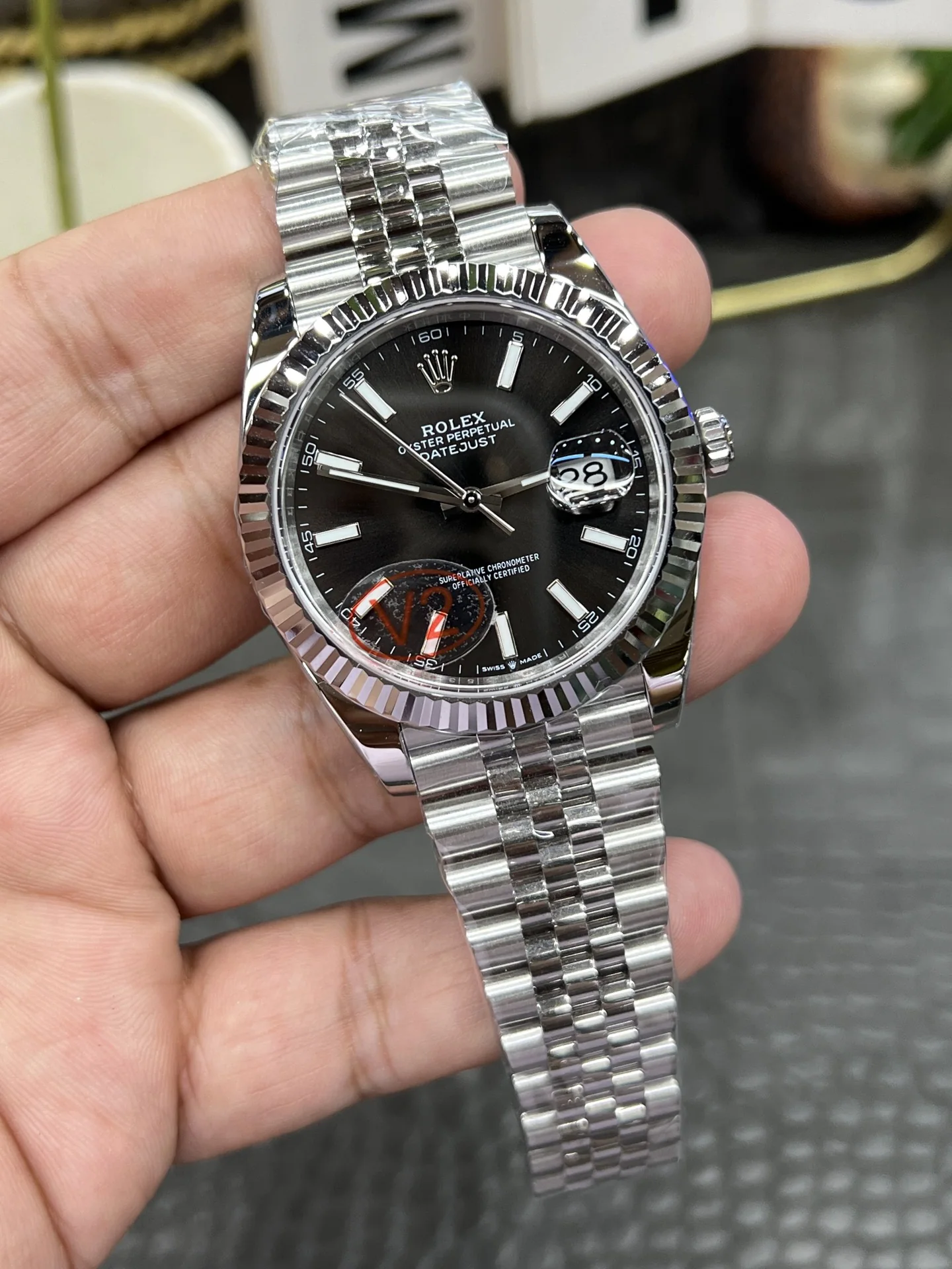 롤렉스 데이트저스트 41MM3235 무브먼트 레플리카 43086 Rolex 상세 이미지 2