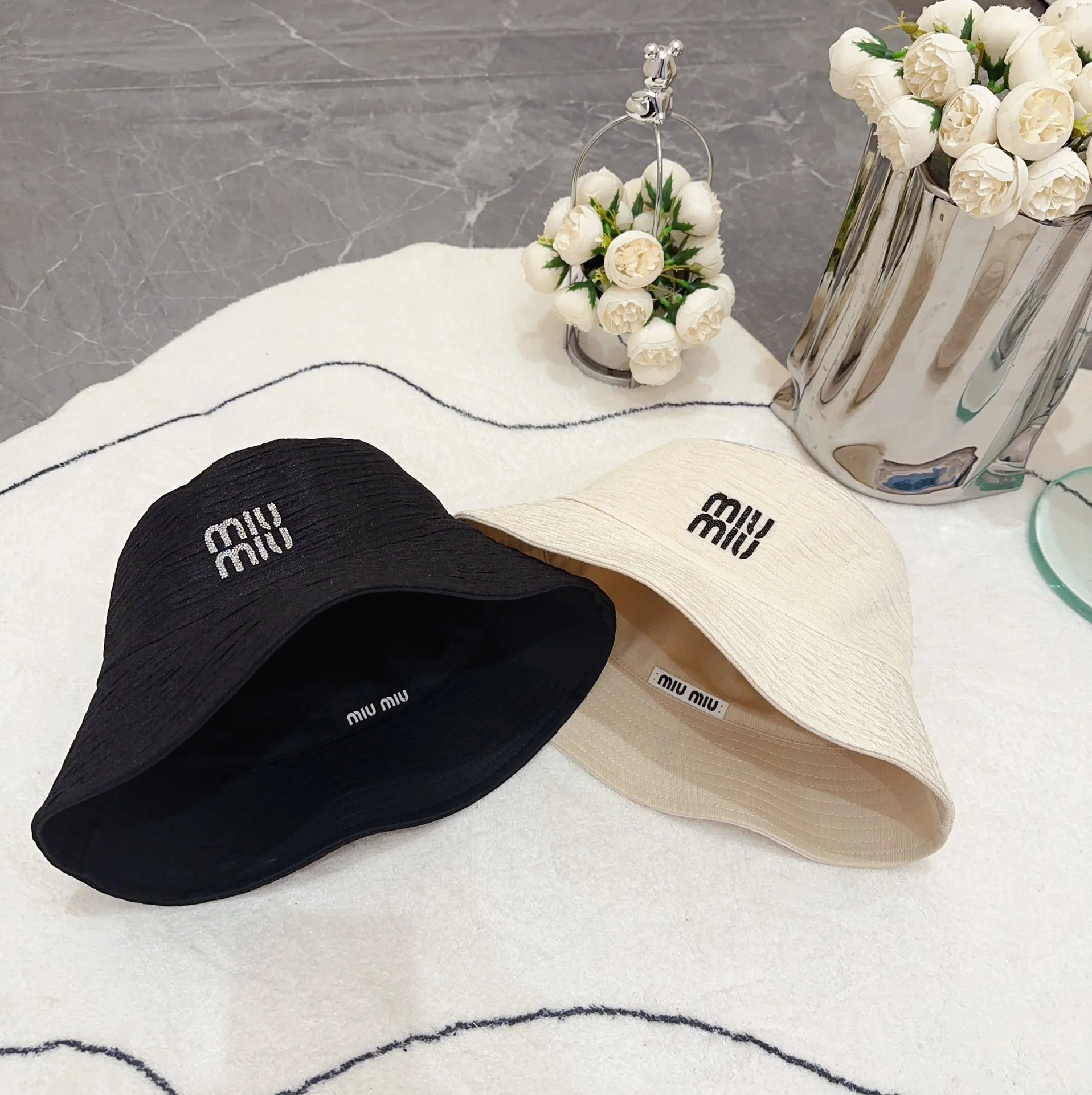 미우미우 모자 81121 Miu Miu Cap 상세 이미지 1