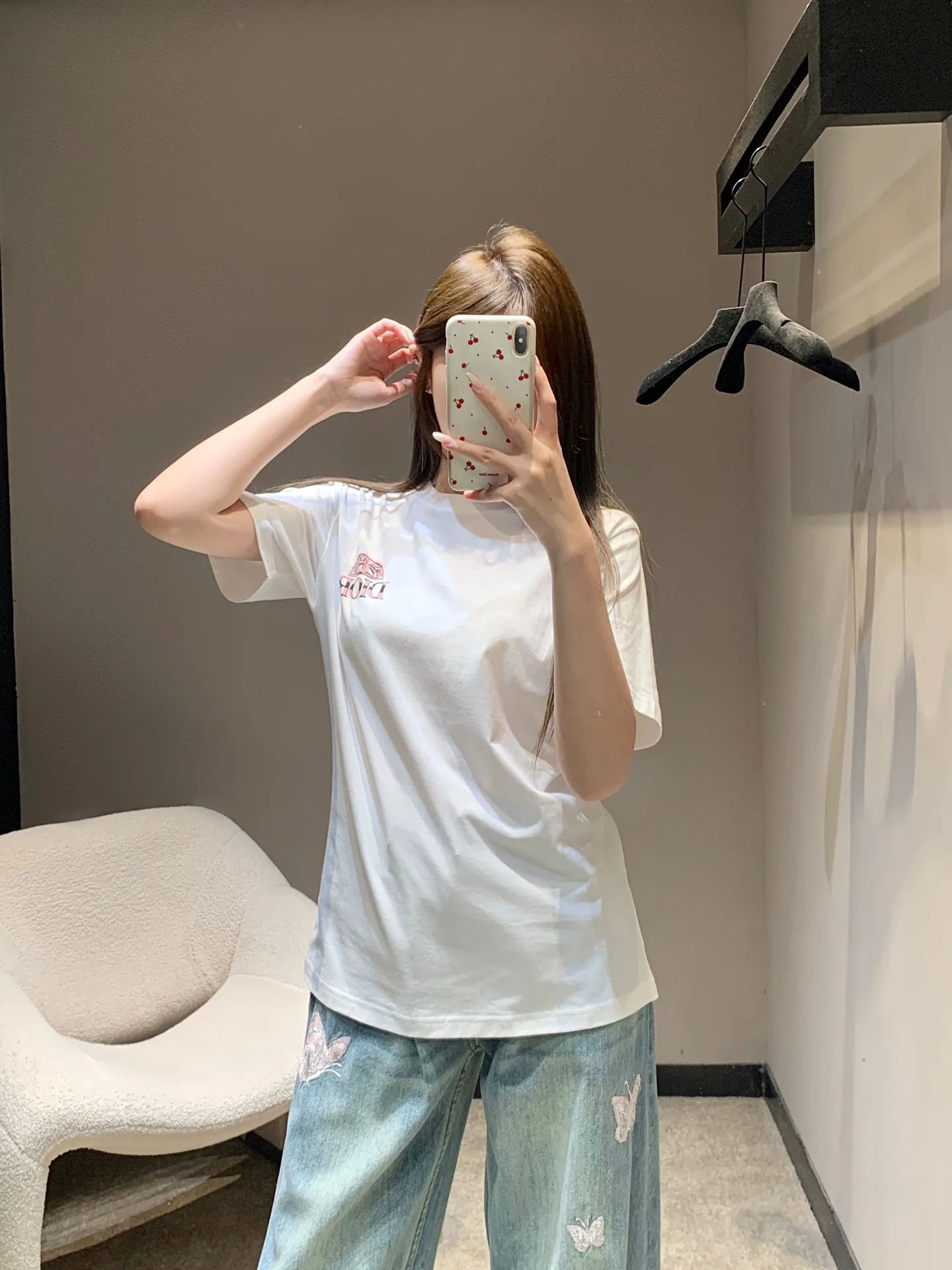 디올 레터 프린트 반팔 티셔츠 26 SS 상세 이미지 9