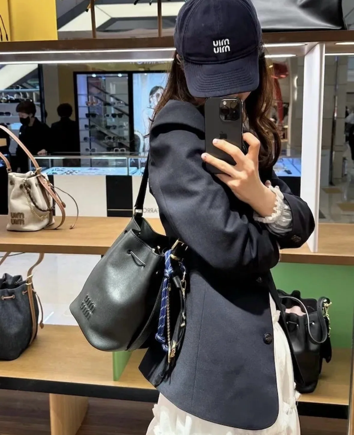 미우미우 모자 80732 Miu Miu Cap 상세 이미지 3