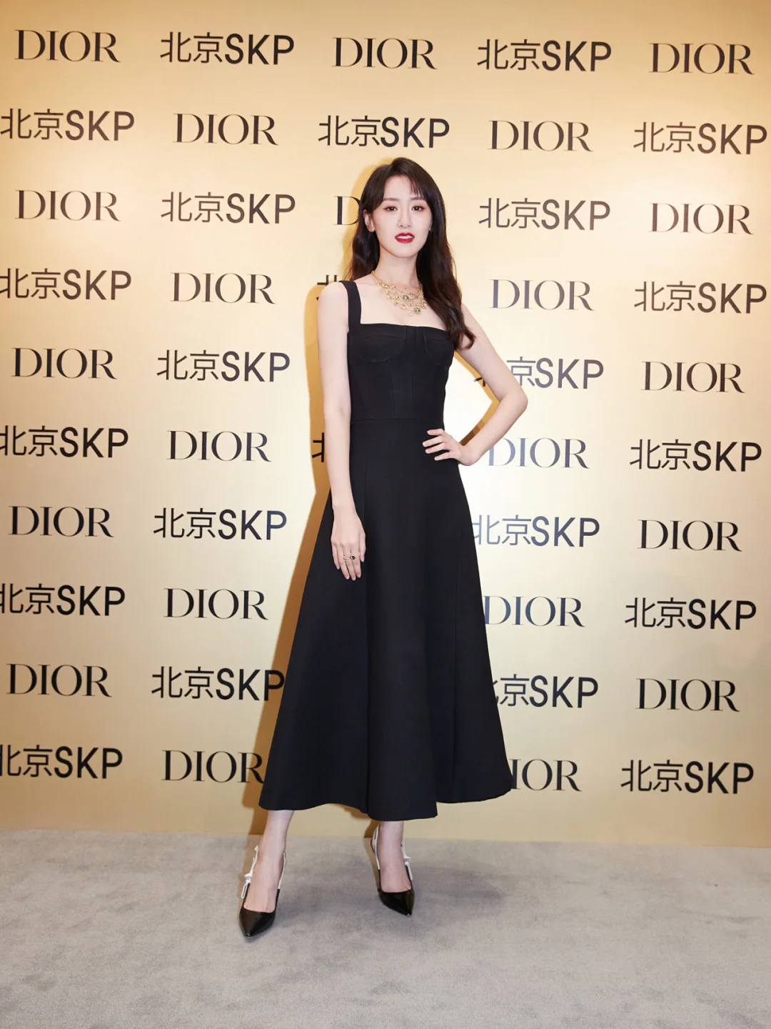 디올 로즈 데 방 다이아몬드 목걸이 상세 이미지 5